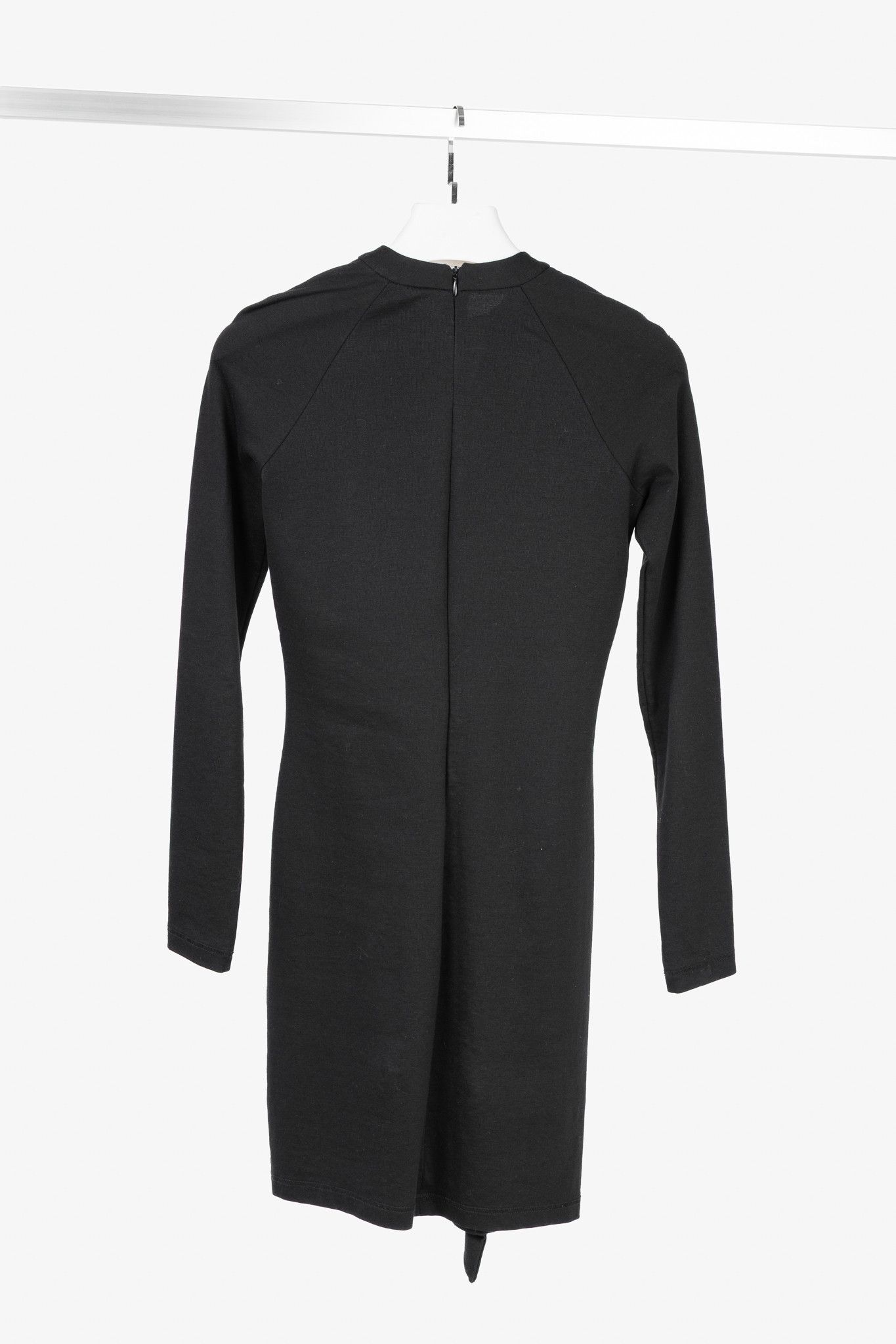 Victoria Beckham Victoria Victoria Beckham Jersey Ruffle-Trim Mini Dress Size XS / US 0-2 / IT 36-38 - 2 Thumbnail
