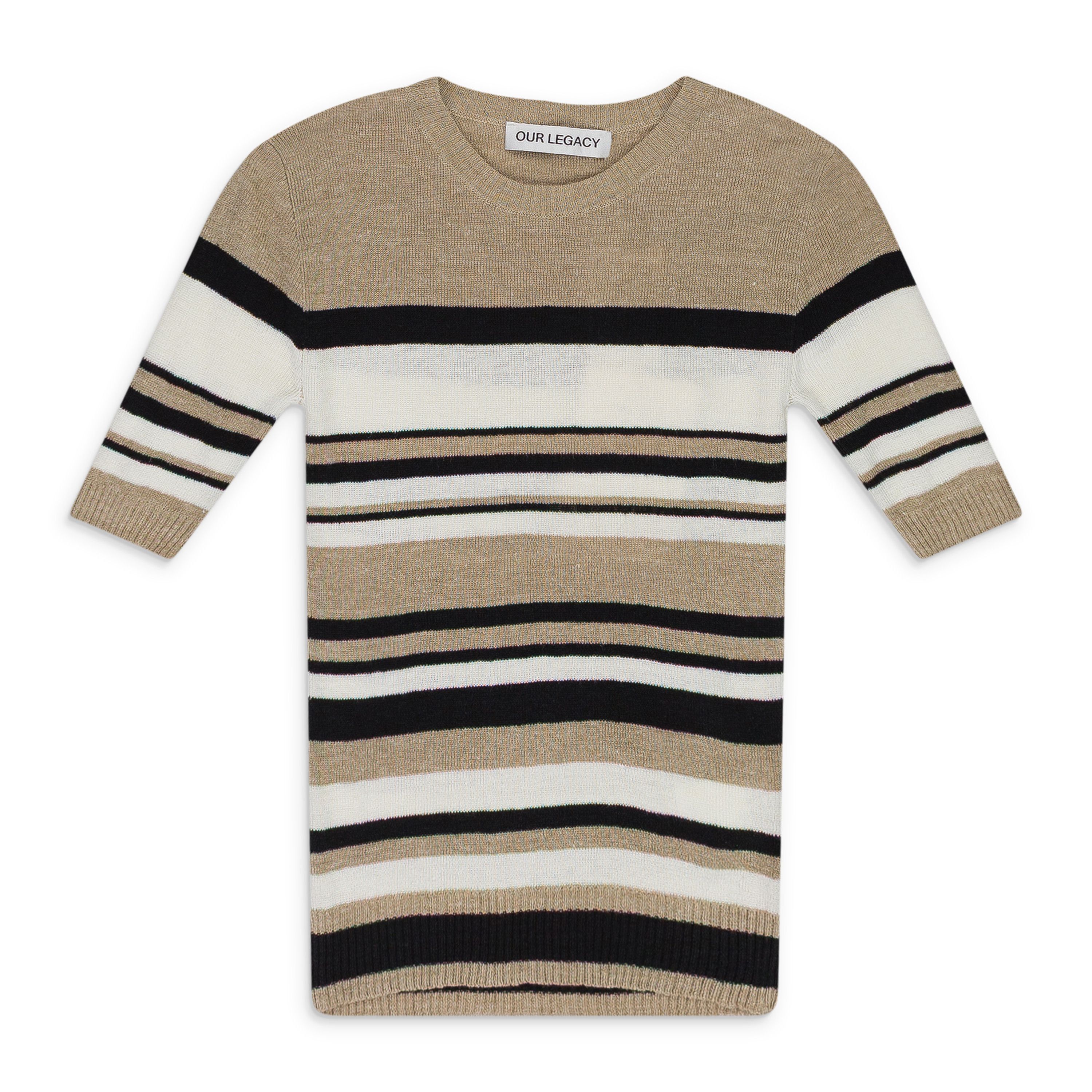 MULTICOLOR STRIPED TEENY LONG SLEEVE T-SHIRT SIZE 46