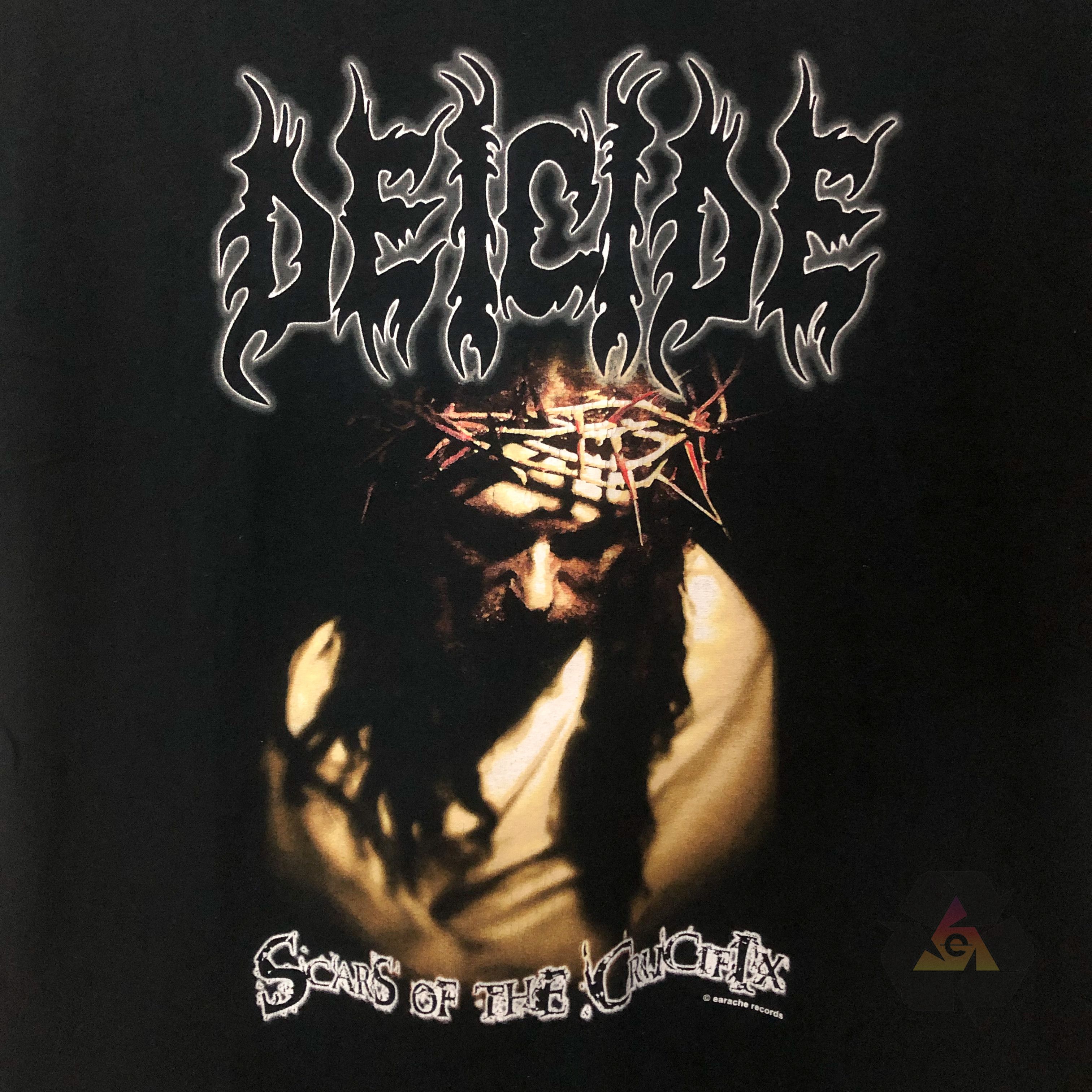 Band Tees × Vintage Vintage Deicide Scars Of The Crucifix T-Shirt Size US L / EU 52-54 / 3 - 5 Thumbnail