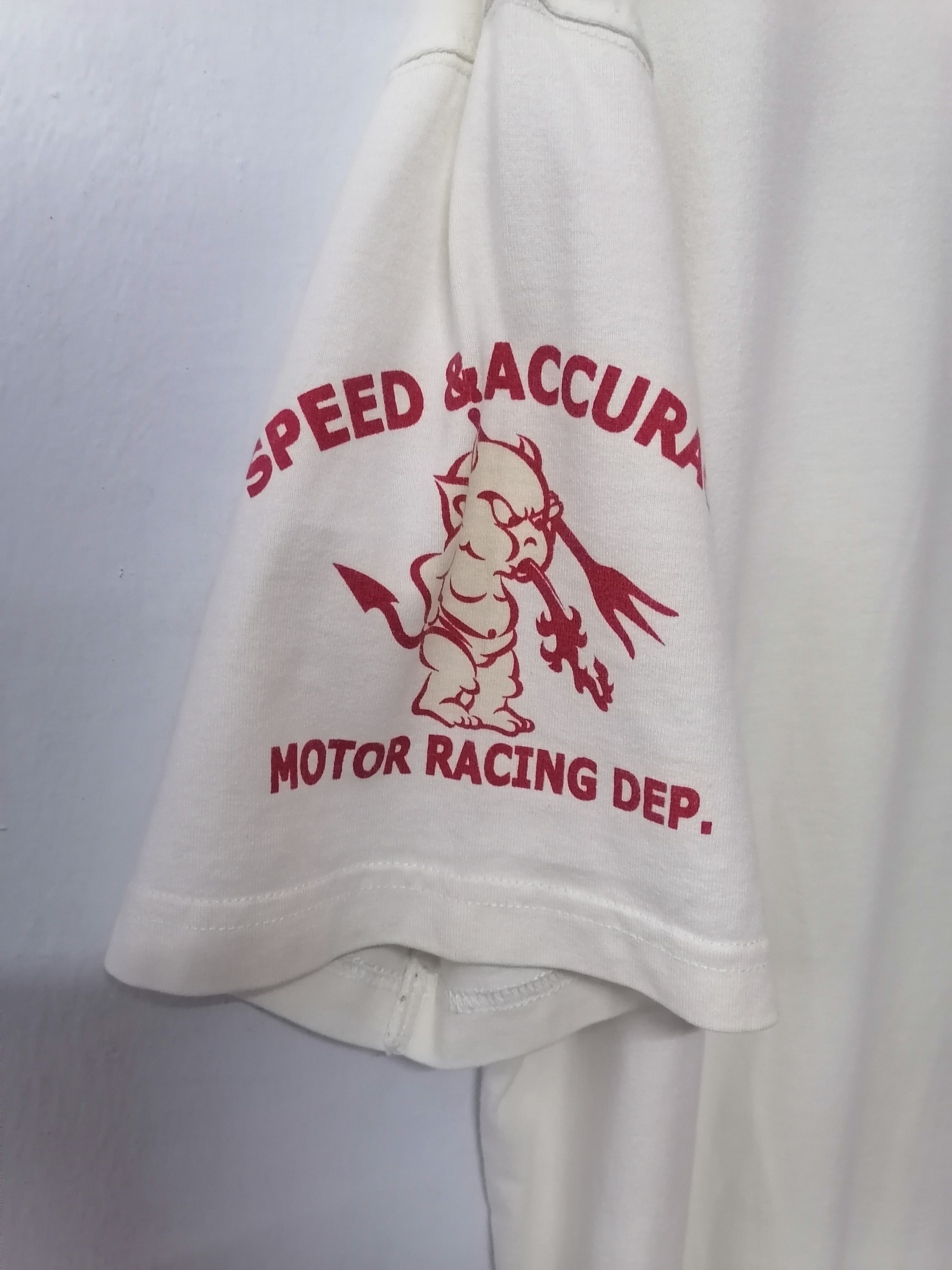 Japanese Brand × Tedman Ted Company Lucky Red Devil Motor Racing Dep. T-shirt Size US M / EU 48-50 / 2 - 4 Thumbnail