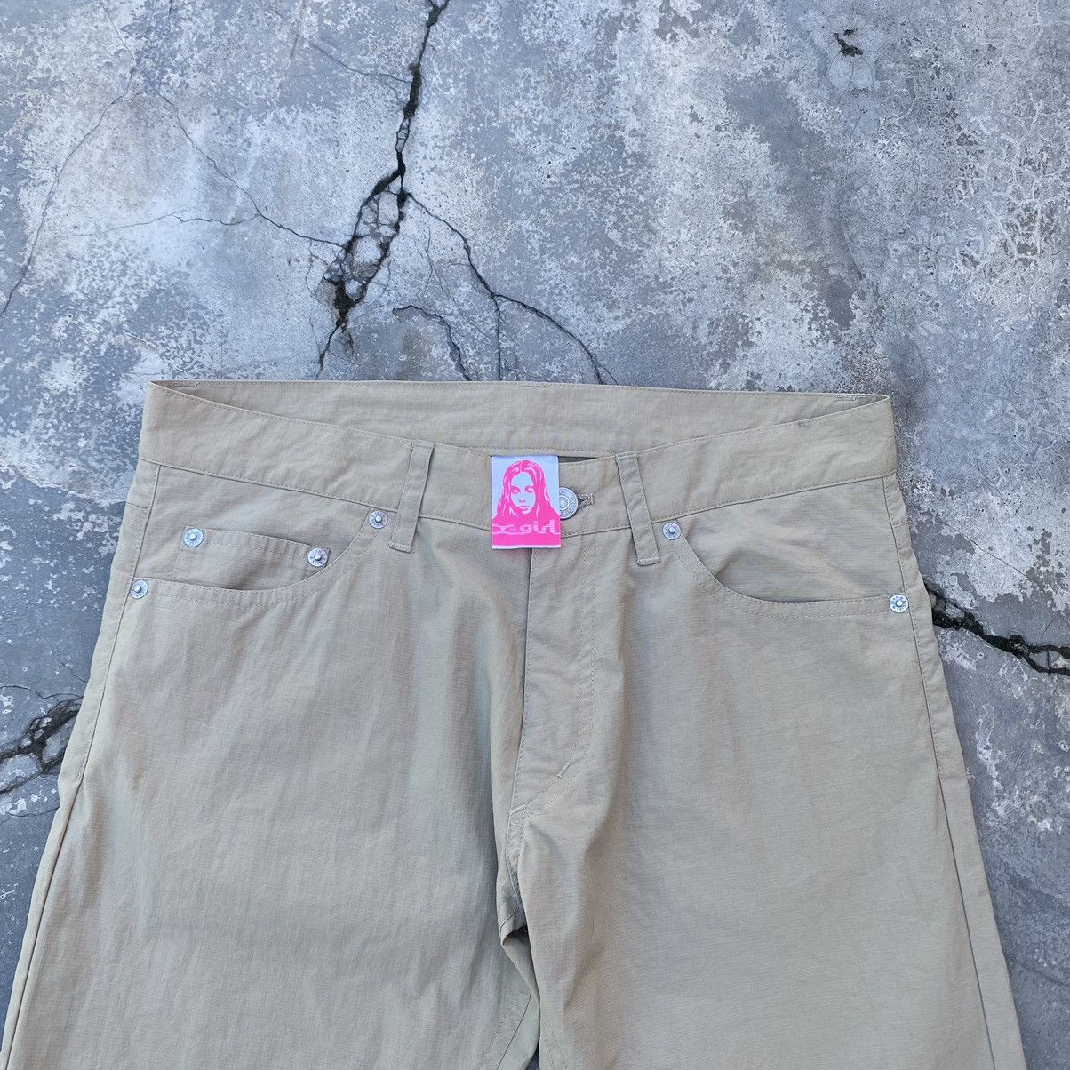 Japanese Brand Vintage X GIRL NYLON PANT Size US 30 / EU 46 - 1 Thumbnail