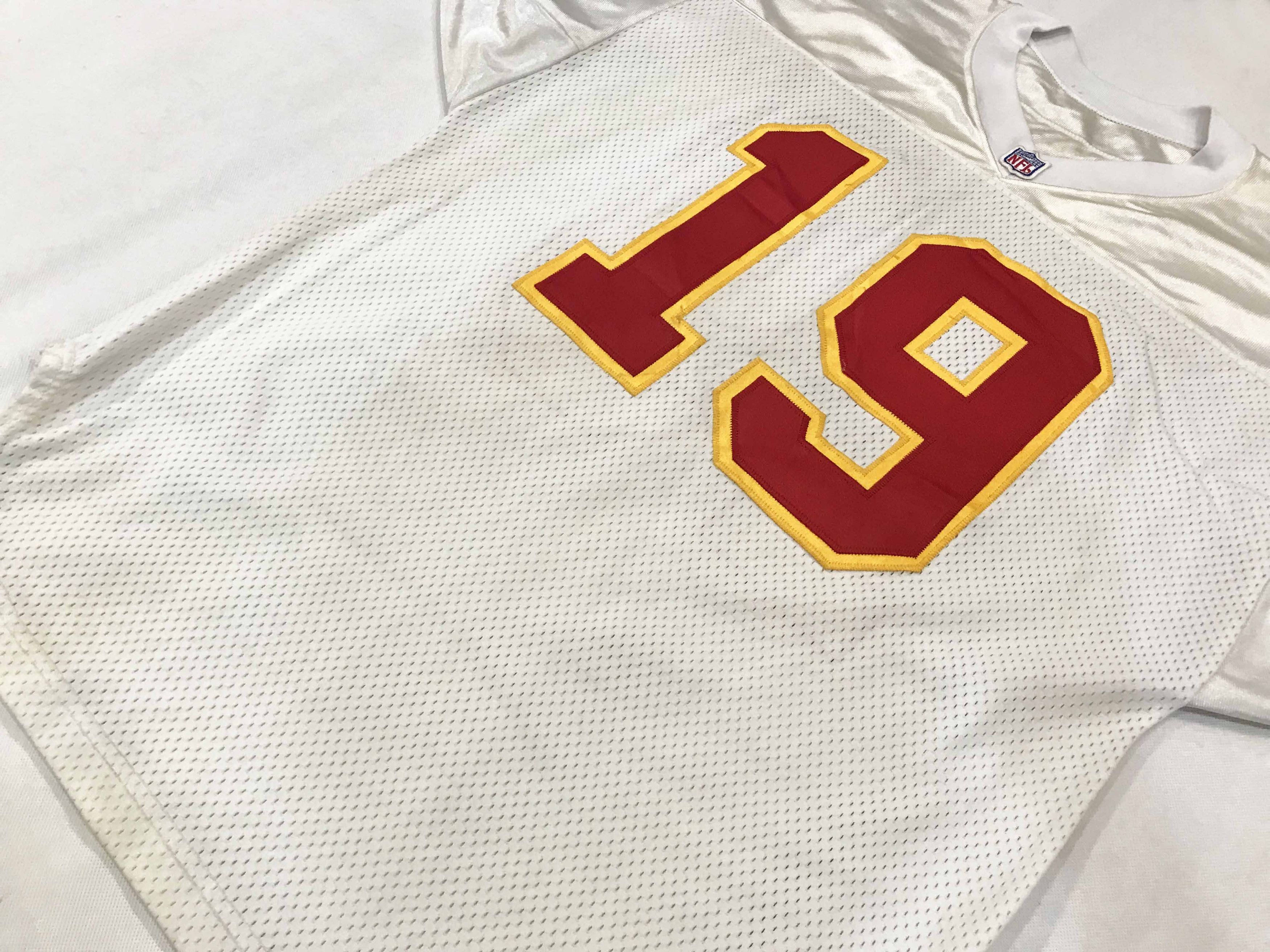 NFL × Vintage × Wilson Wilson Proline NFL Kansas City Chiefs MONTANA #19 Jersey Size US L / EU 52-54 / 3 - 11 Thumbnail
