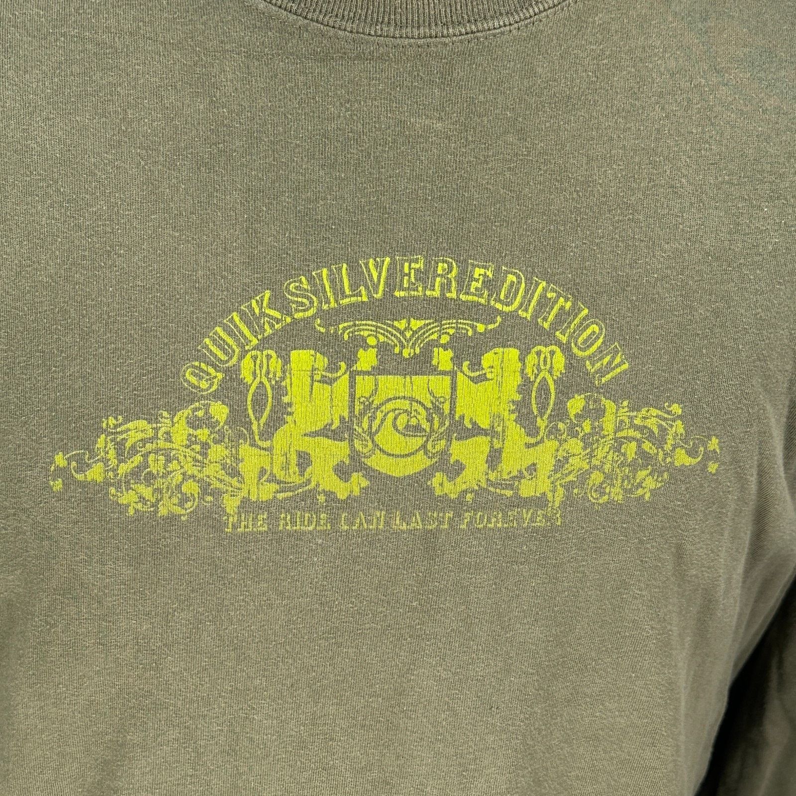 Quiksilver Vintage Quiksilver Edition T-Shirt Men’s Large Green Surfer Size US L / EU 52-54 / 3 - 2 Thumbnail