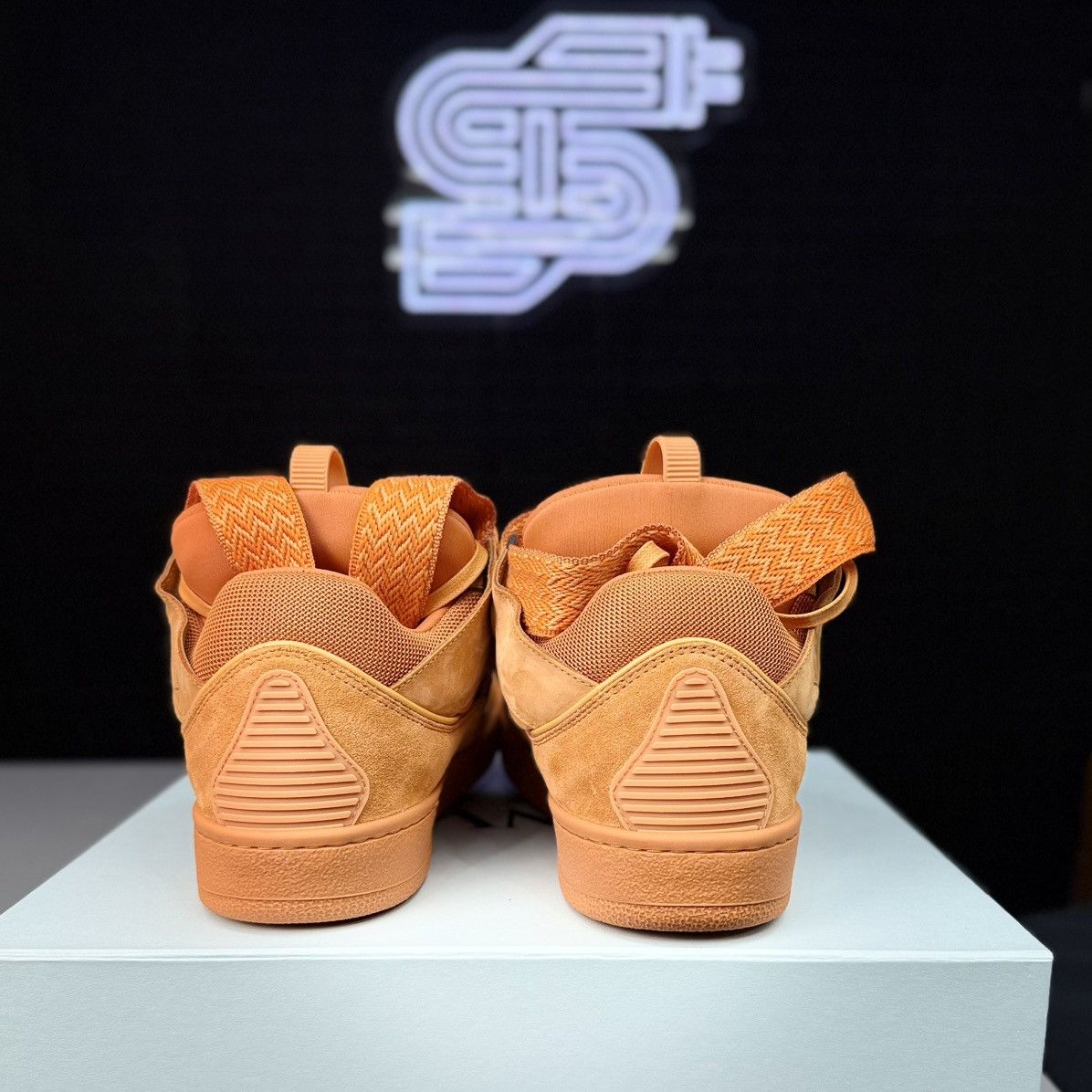Lanvin Lanvin Curb Sneaker Mango Size US 15 / EU 48 - 5 Thumbnail