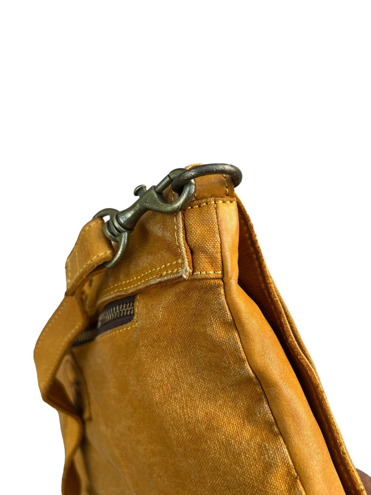 Levi's Joy Walker Plus Japan Hybrid Canvas Patina Leather Bag Size ONE SIZE - 17 Thumbnail