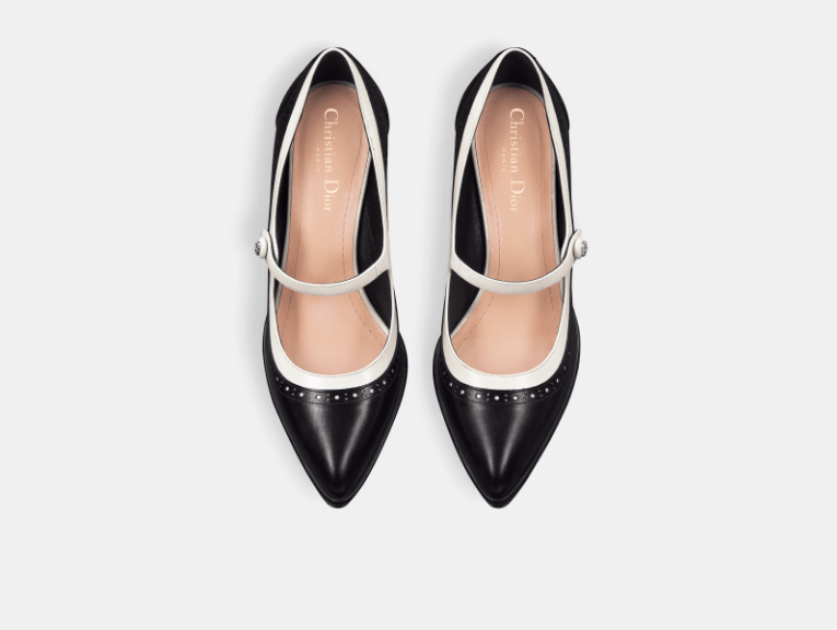 Dior o1w1db10825 KCV131 Specta Dior Pumps in Black/White Size US 12 / IT 42 - 4 Thumbnail