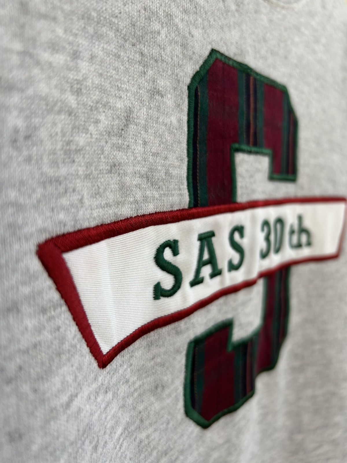 Hanes × Vintage Vintage Hanes SAS 30th Sweatshirt Size US L / EU 52-54 / 3 - 4 Thumbnail