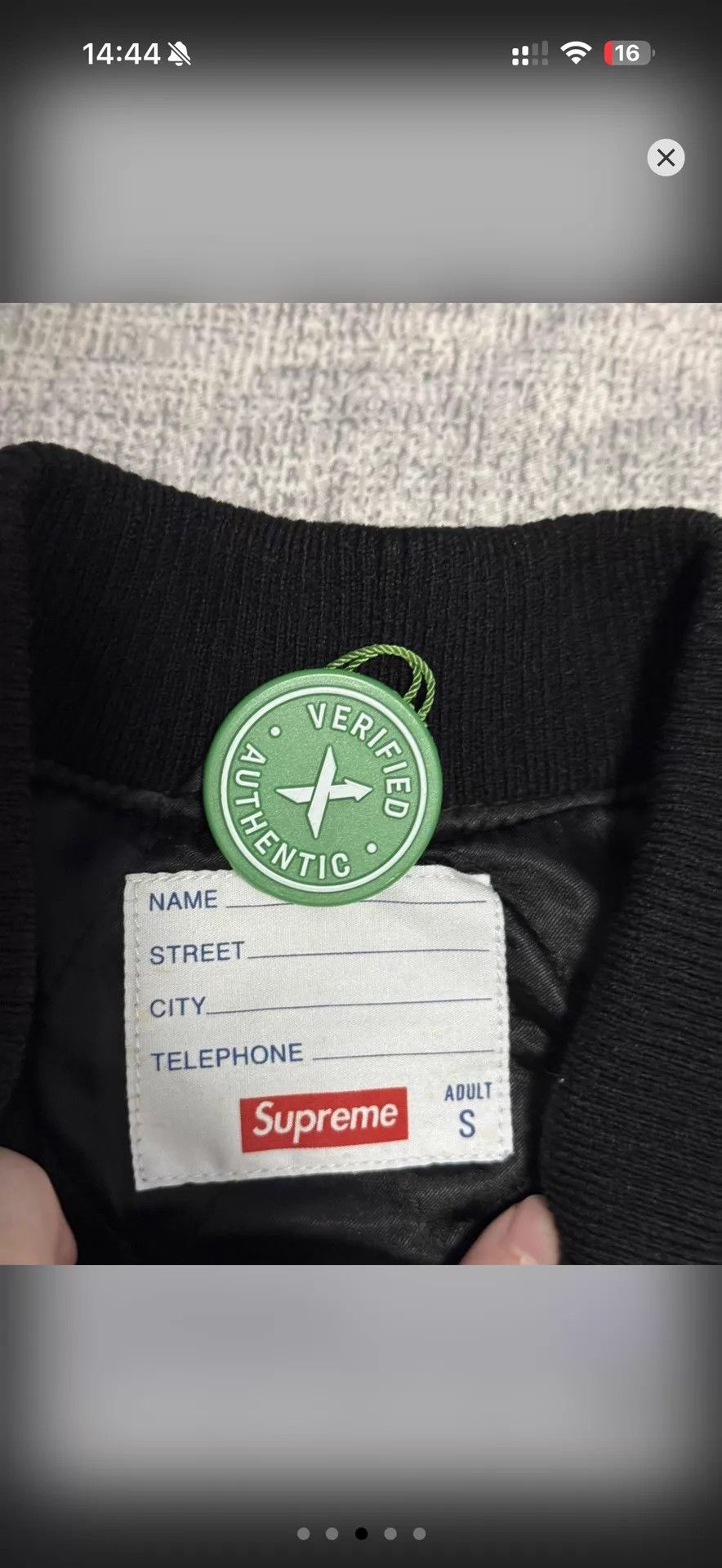 Supreme Supreme Phantom Motion Varsity Wool Jacket S New with Tags Size US S / EU 44-46 / 1 - 3 Thumbnail