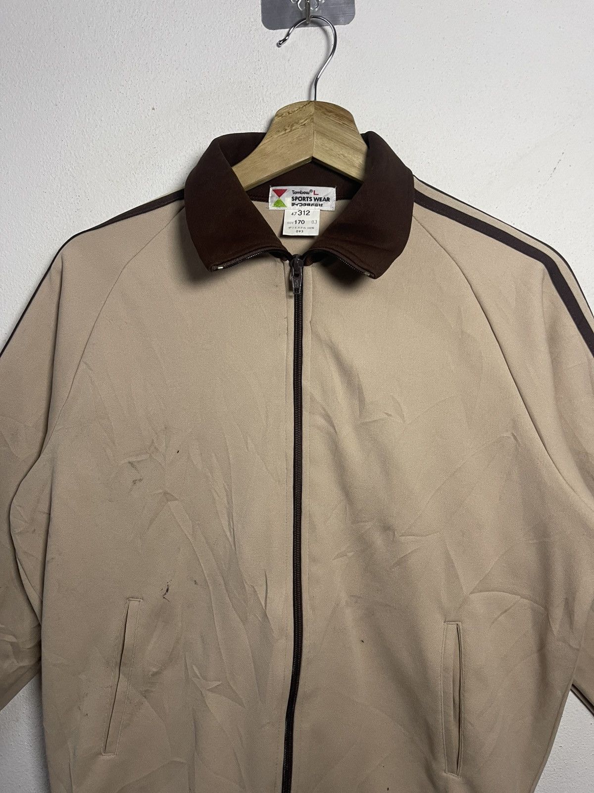 Vintage Vintage 1970s–80s Track Top Jacket . Size M Size US M / EU 48-50 / 2 - 2 Thumbnail