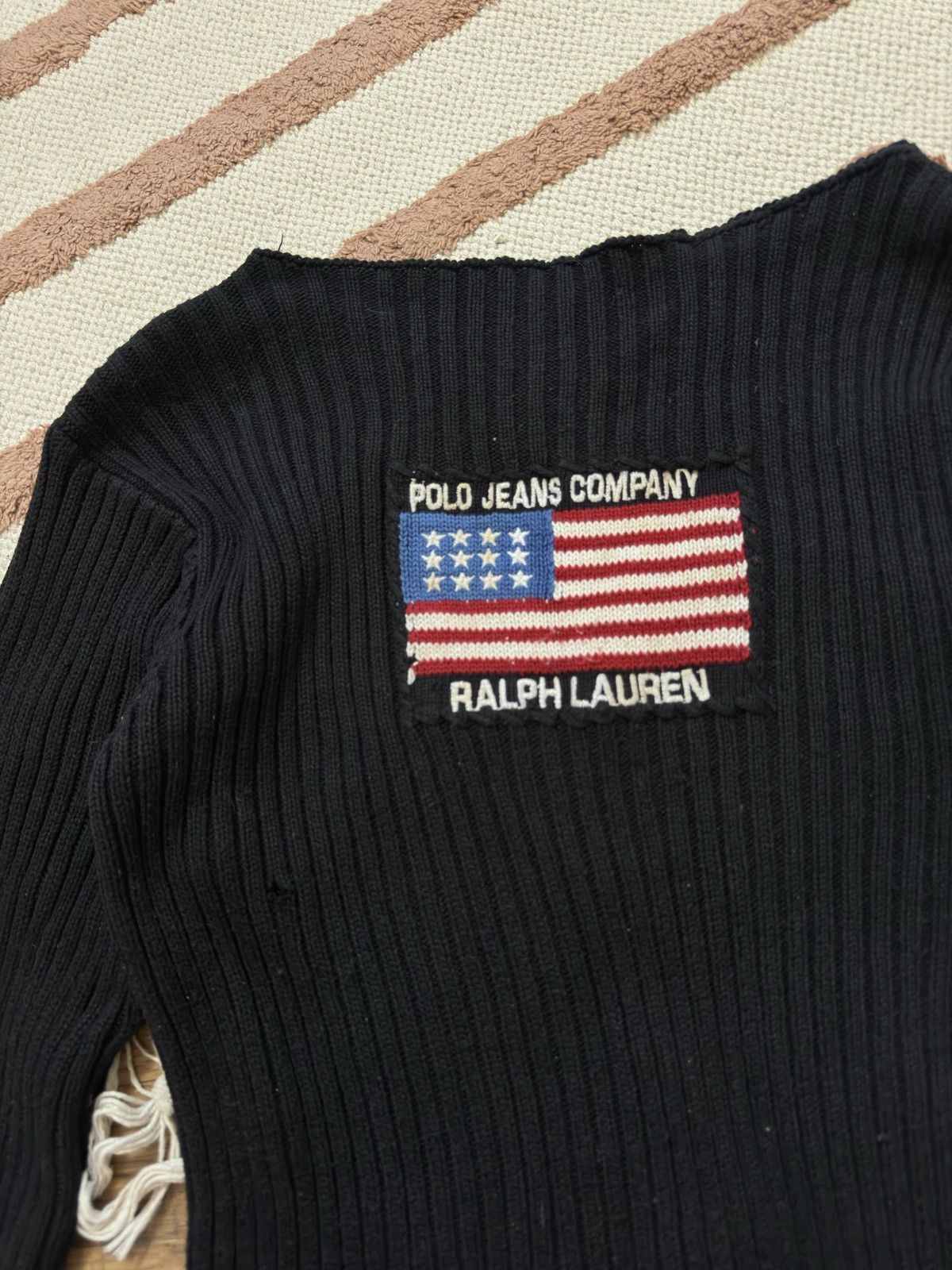 Ralph Lauren Sport 1990s RALPH LAUREN RIBBED SWEATER Size M / US 6-8 / IT 42-44 - 3 Thumbnail
