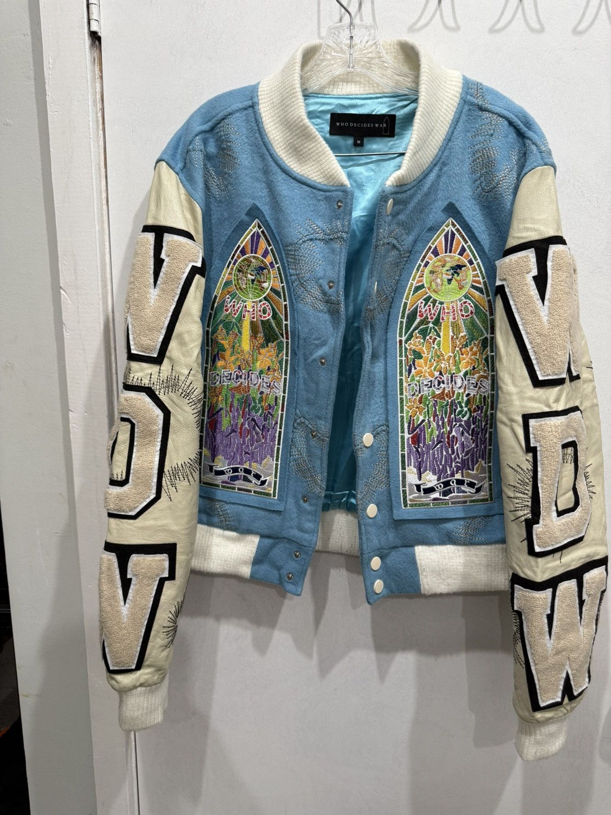Who Decides War WHO DECIDES WAR Namesake Varsity Jacket Size US M / EU 48-50 / 2 - 12 Thumbnail