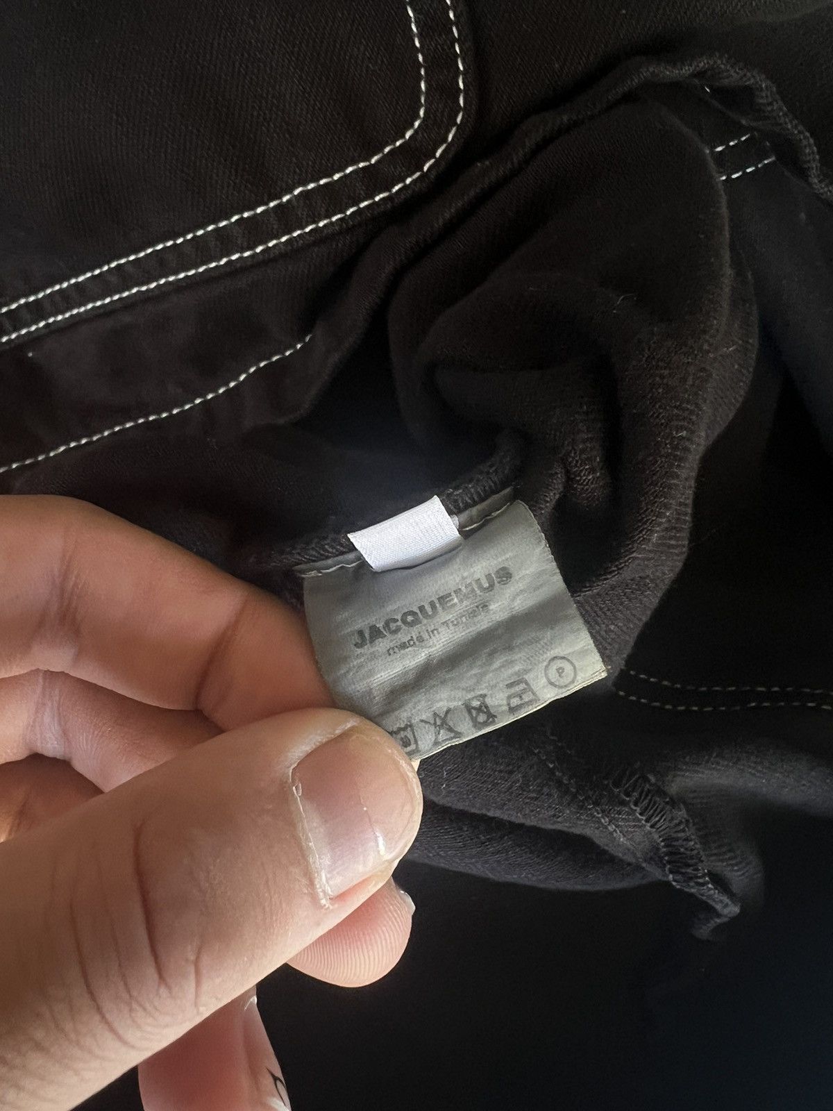 Jacquemus Jacquemus Le Meunier Contrast Stitch Pullover Jacket Size US L / EU 52-54 / 3 - 6 Thumbnail