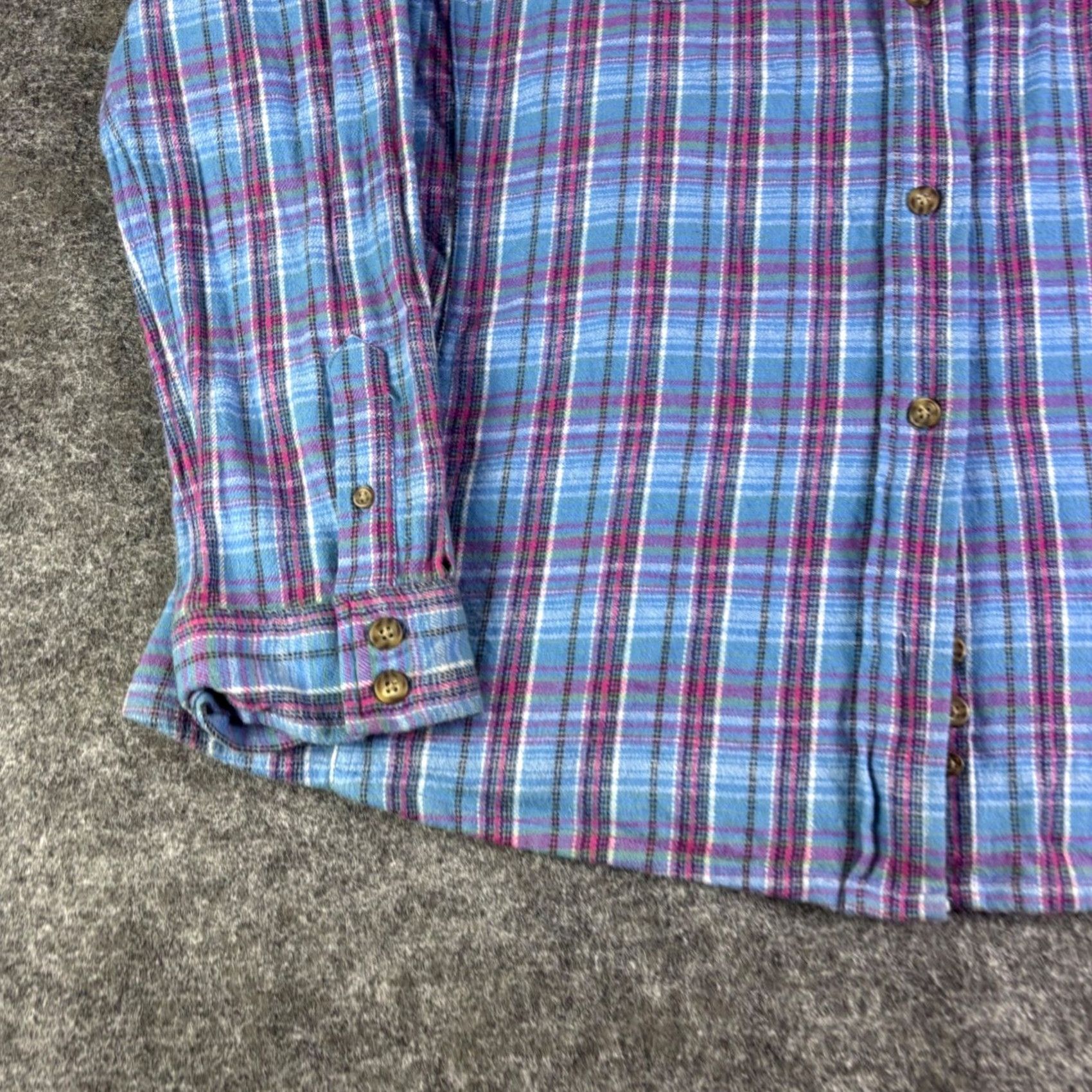 Carhartt Carhartt Shirt Womens Plaid Flannel Multicolor Button Up XL 16/18 Cotton Size L / US 10 / IT 46 - 6 Thumbnail
