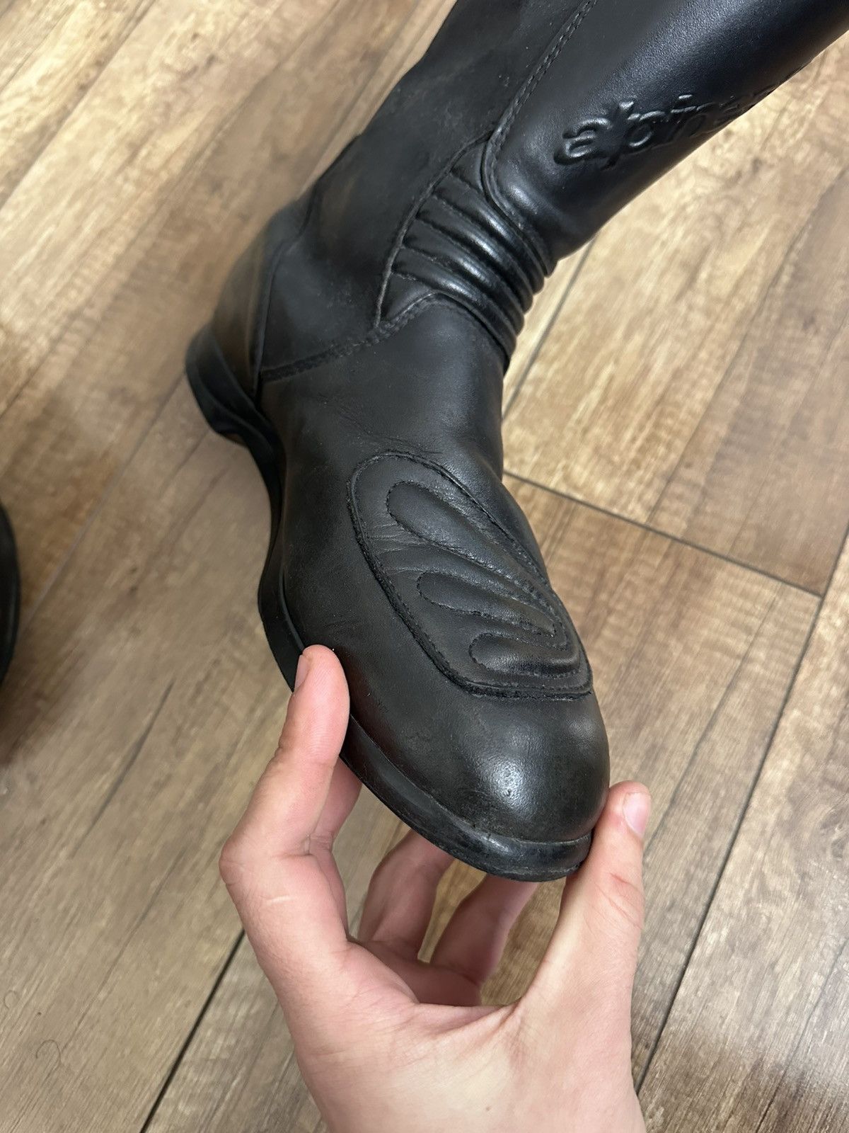 Alpinestars Alpinestars Leather High Top Moto Boots Shoes Size US 8 / EU 41 - 13 Thumbnail