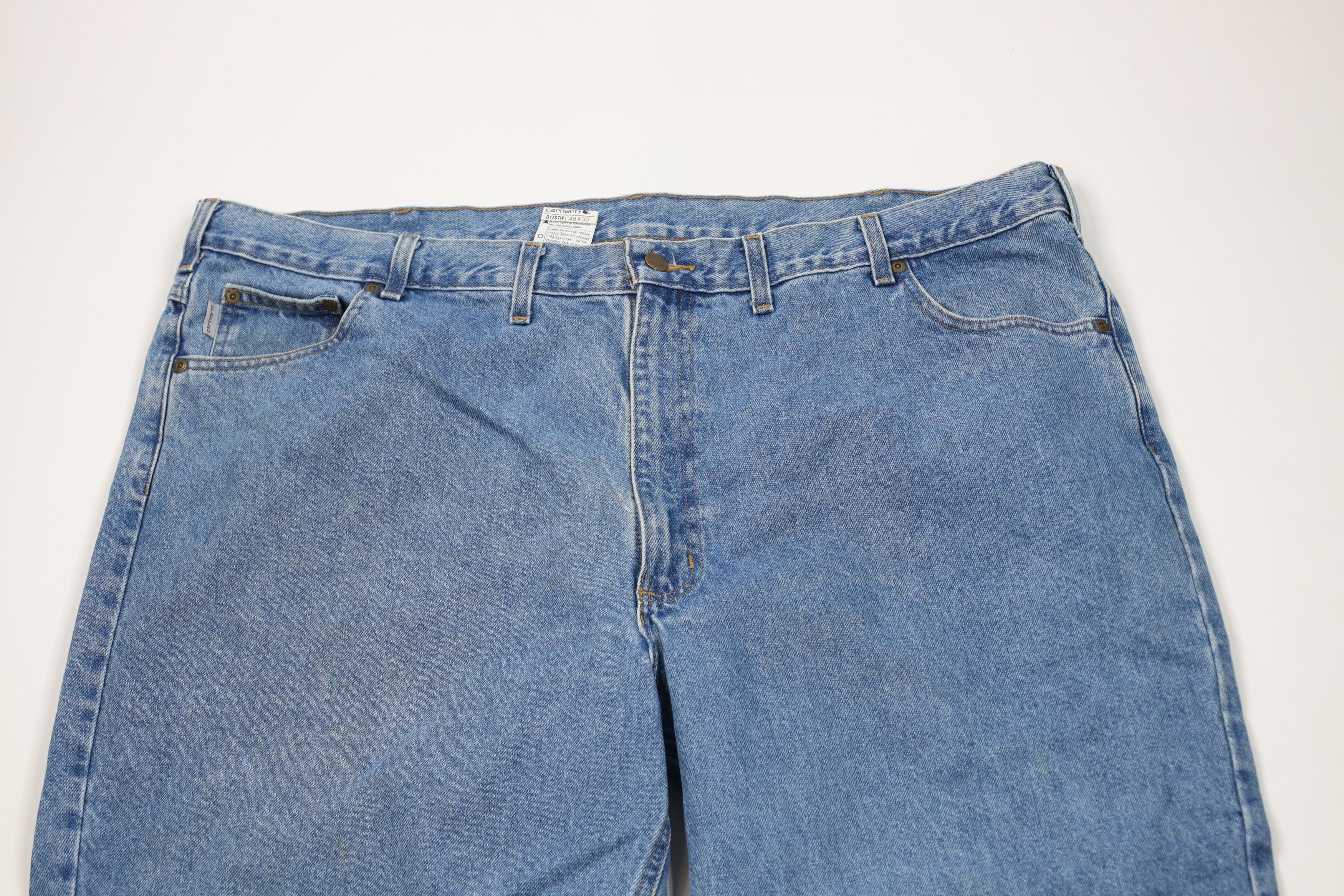 Carhartt × Vintage Vintage Carhartt Out Relaxed Fit Denim Jeans Blue Cotton Size US 44 / EU 60 - 2 Thumbnail