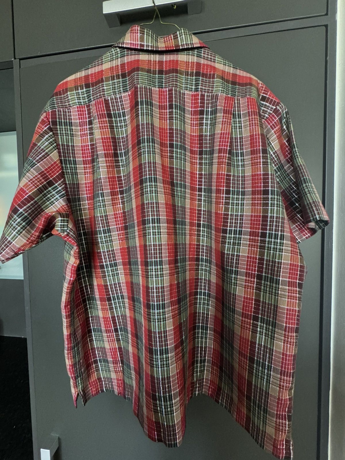 Supreme Supreme Metallic Plaid Shirt Size US M / EU 48-50 / 2 - 5 Thumbnail