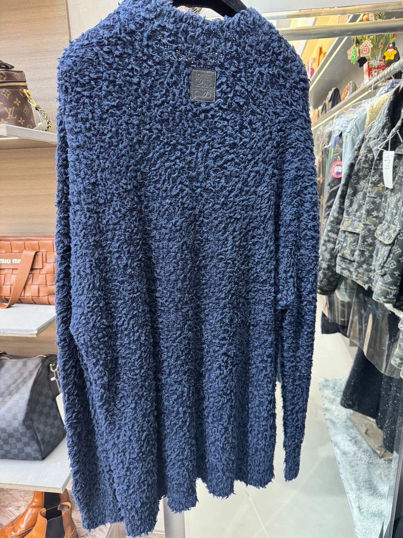 Loewe LOEWE Dark blue, wool blend sweater Size S / US 4 / IT 40 - 2 Thumbnail