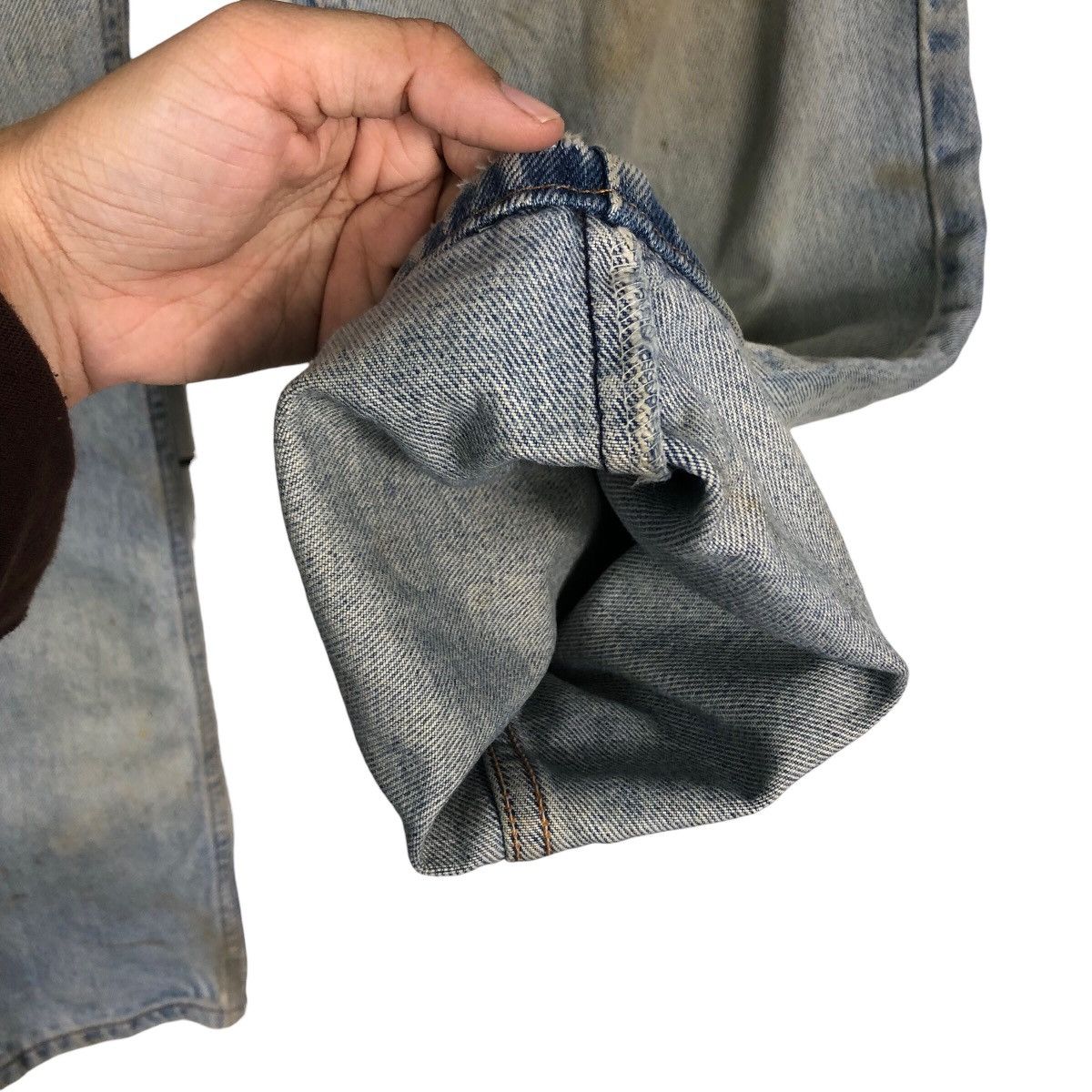 Levi's 🔥VINTAGE DENIM JEANS TROUSERS LEVI’S 550 Size US 32 / EU 48 - 15 Thumbnail
