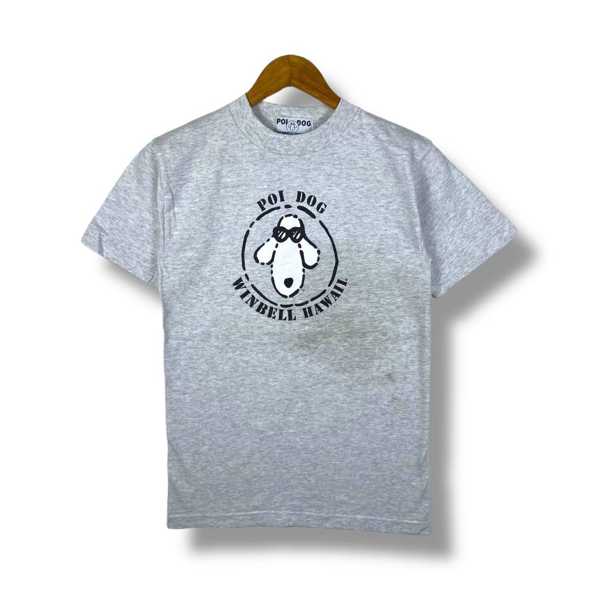 Vintage Vintage 90's POI DOG Winbell Hawaii Graphic Tee Shirt Small Size US S / EU 44-46 / 1 - 1 Thumbnail