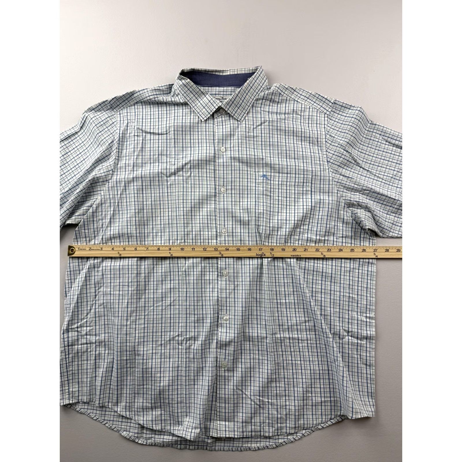 Tommy Bahama Tommy Bahama Shirt Mens 2XL White Check Long Sleeve Button Up Casual IslandZone Size US XXL / EU 58 / 5 - 6 Thumbnail