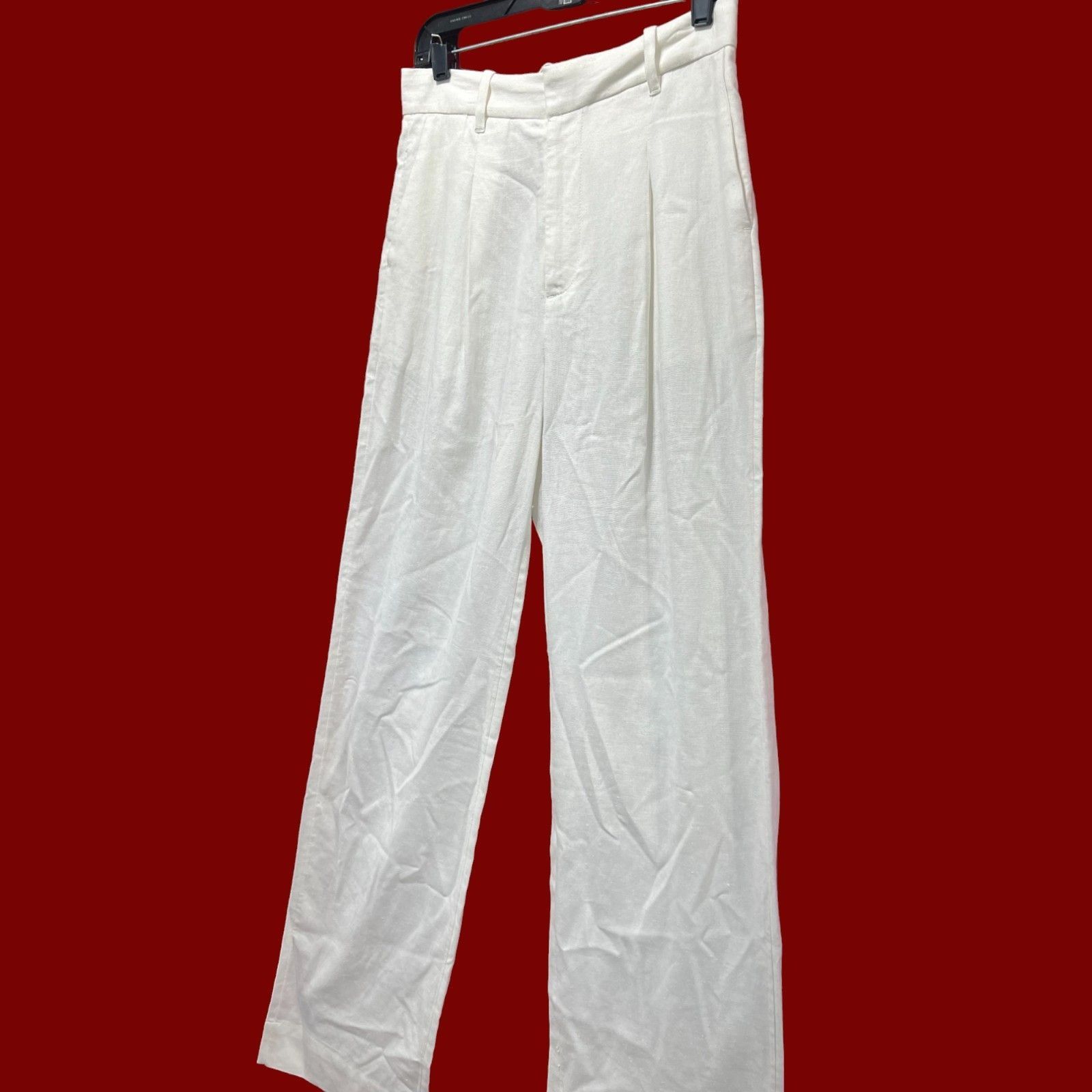 Other Free Assembly - Women's High-Rise Wide-Leg Pleated Pants - W Size 25" / US 0 / IT 36 - 22 Thumbnail