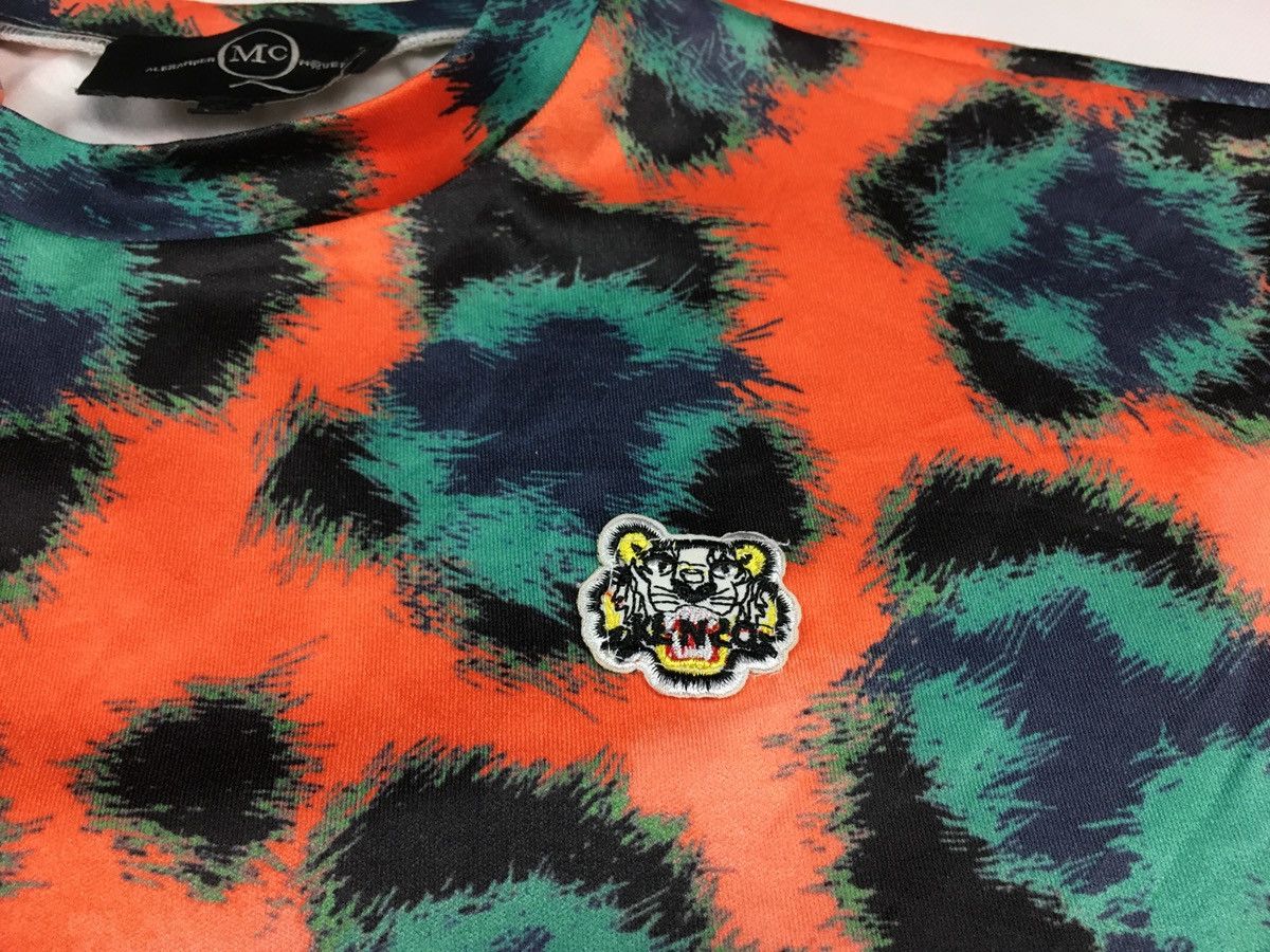 Alexander McQueen × Kenzo Alexander McQueen Tiger Embroidery Logo Crewneck Sweatshirt Size M / US 6-8 / IT 42-44 - 2 Thumbnail