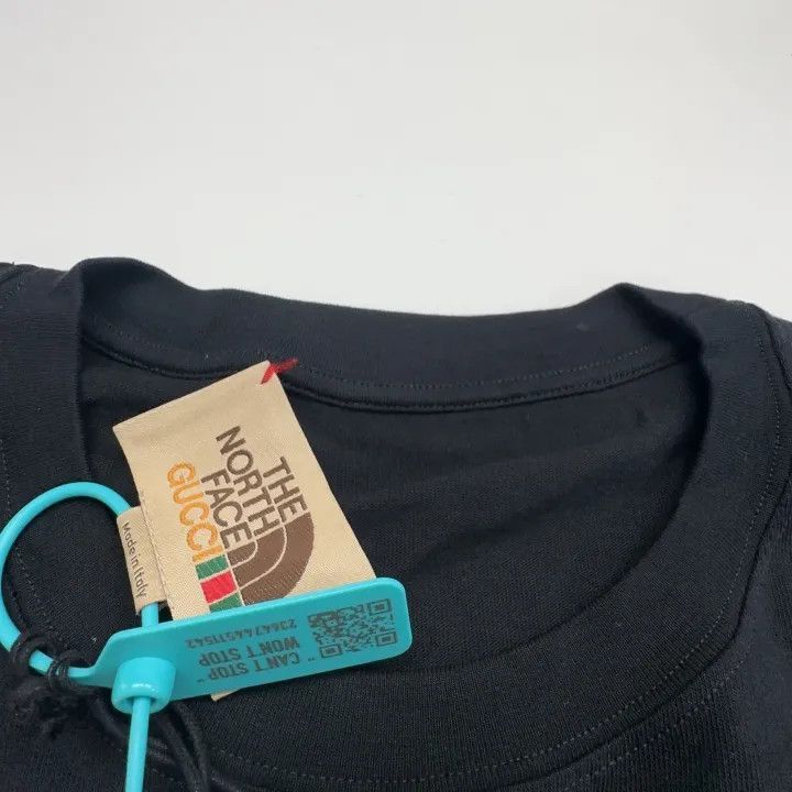 Gucci Gucci Gucci x The North Face Logo T-Shirt -2506 Size US L / EU 52-54 / 3 - 6 Thumbnail