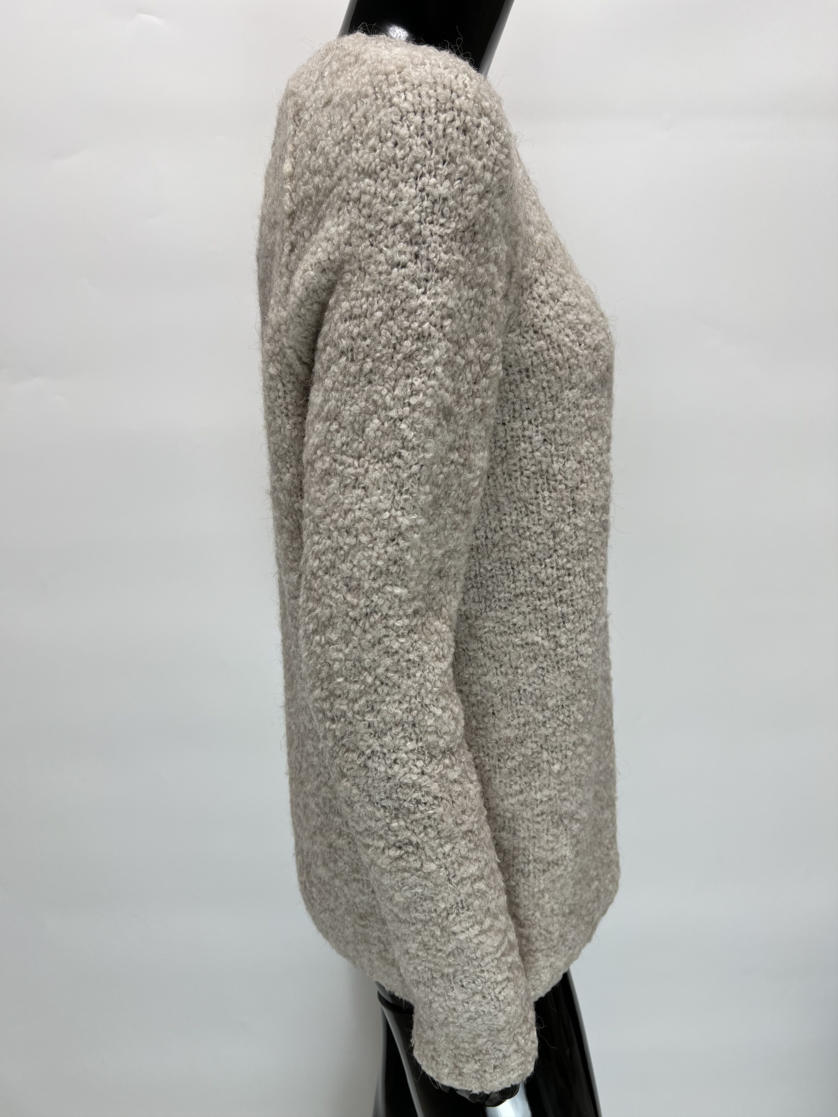 forte_forte Forte_Forte Women's Beige Wool Alpaca Knit Sweater Size 2 Size M / US 6-8 / IT 42-44 - 2 Thumbnail