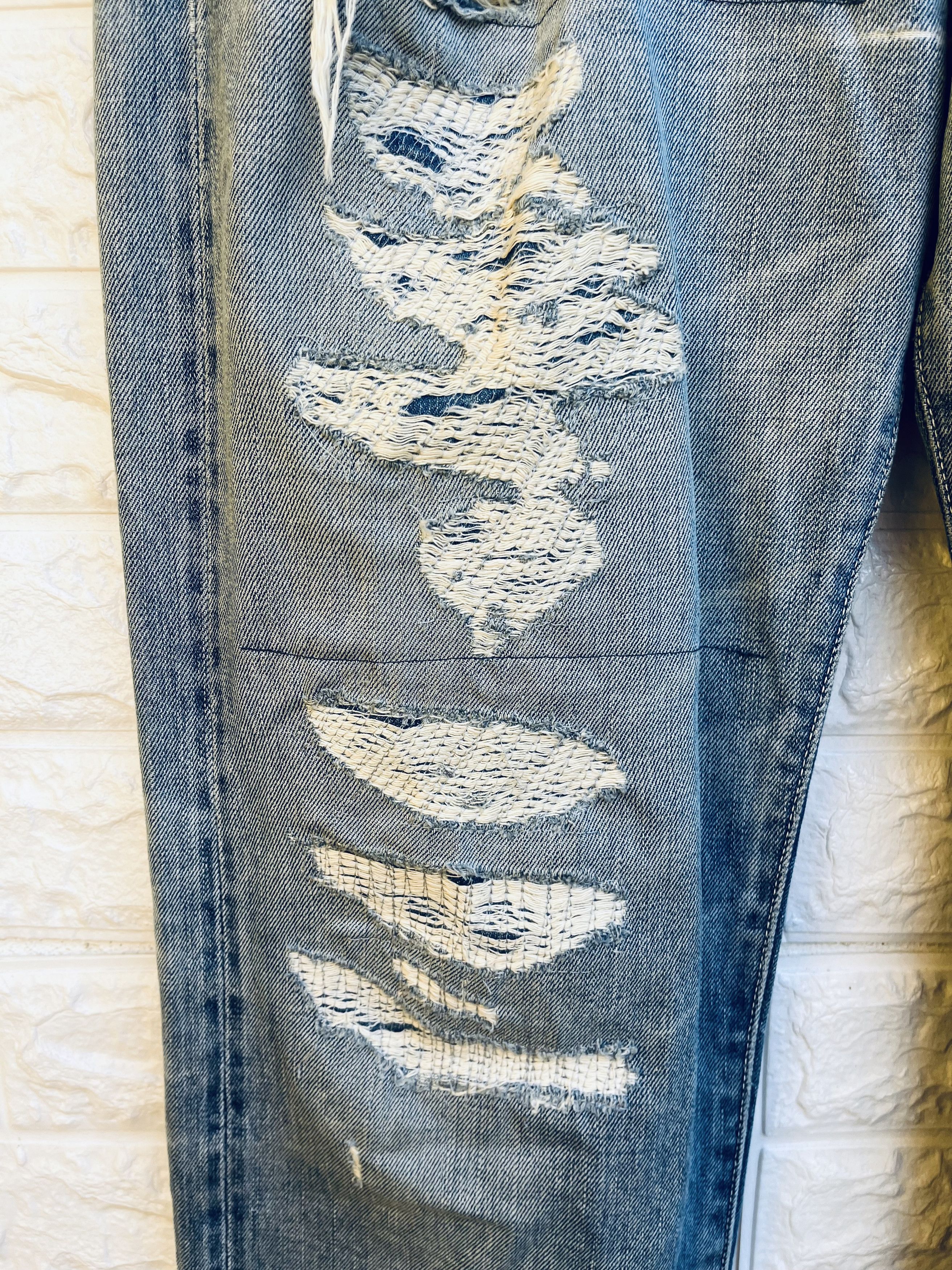 Levi's Vintage Clothing × Vintage Vintage Levis Big E Selvage Designed Fashion Style Size US 33 - 5 Thumbnail
