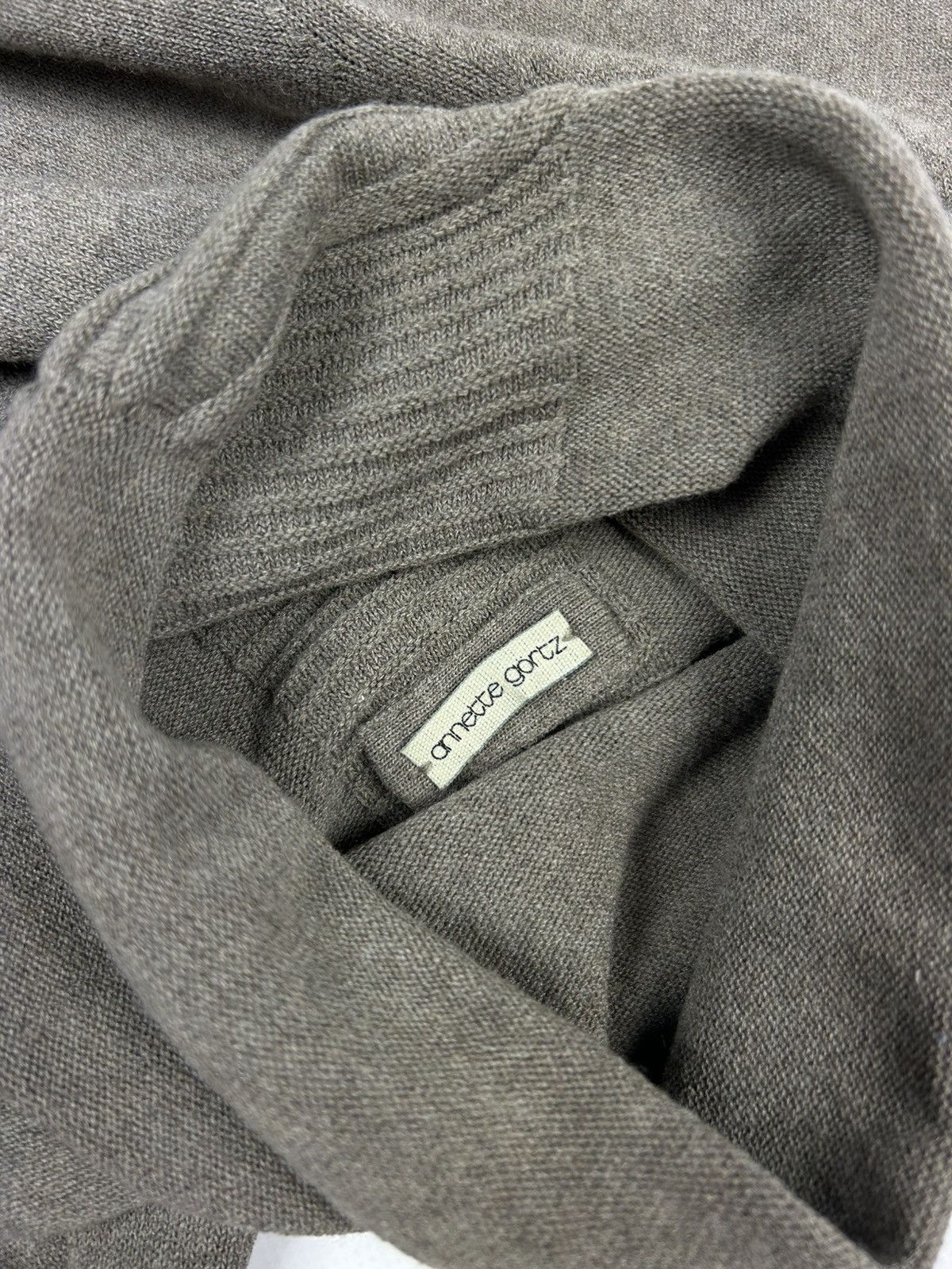 Annette Gortz × DOROTHEE SCHUMACHER × Jil Sander Annette Gortz Wool Golf Designer Sweater Womens size l Size L / US 10 / IT 46 - 10 Thumbnail
