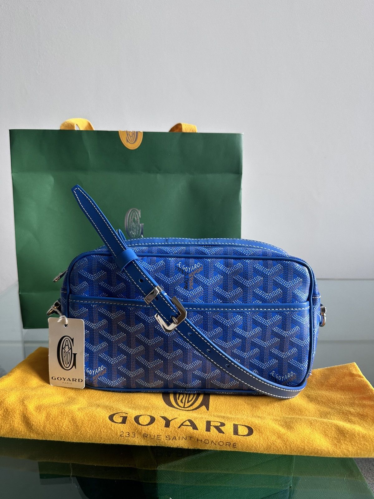Goyard pre-owned Cap-Vert crossbody bag, Blue