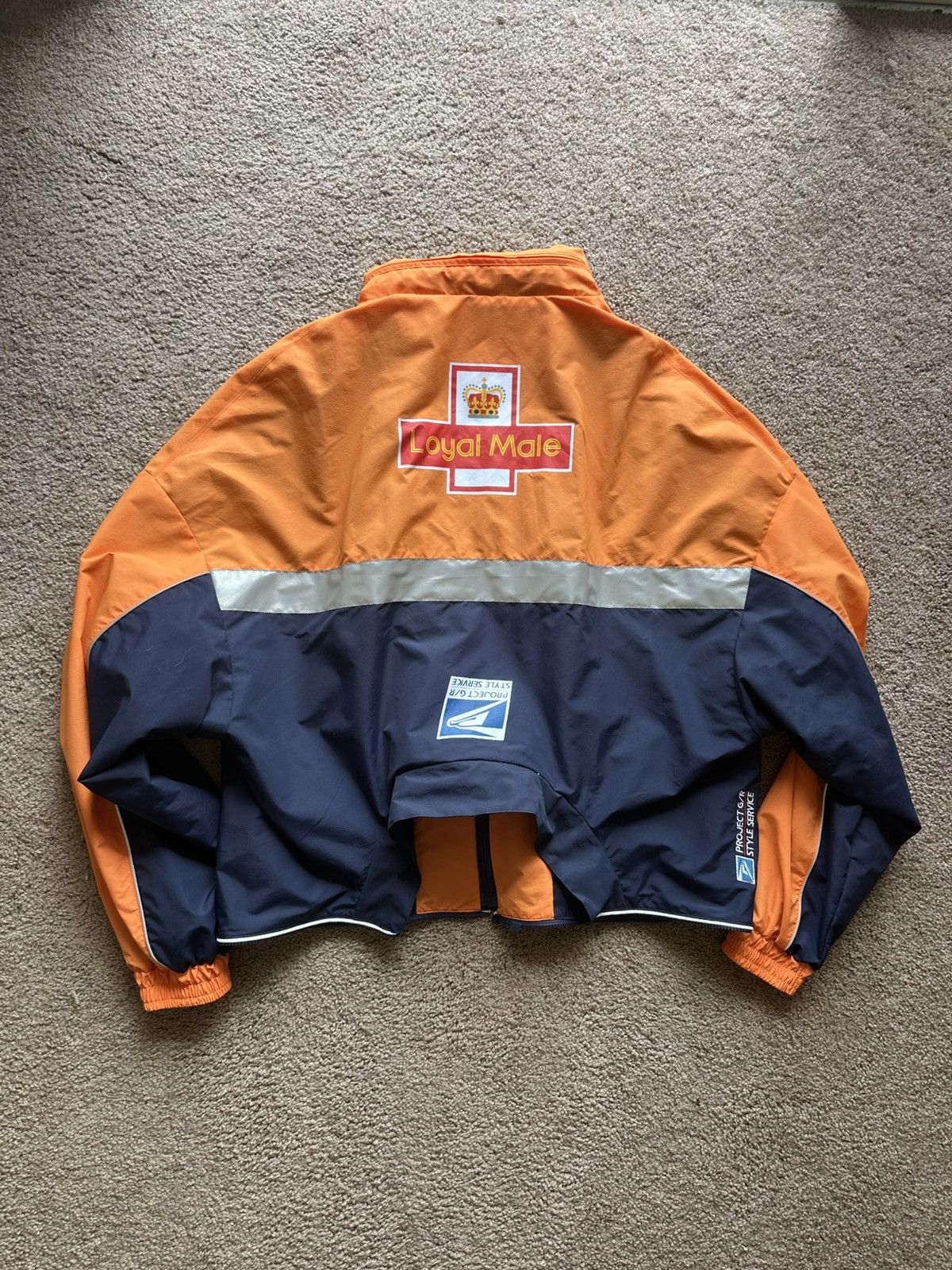 PROJECT G/R Project G/R Reversible Orange Navy Windbreaker 2 Size US L / EU 52-54 / 3 - 5 Thumbnail