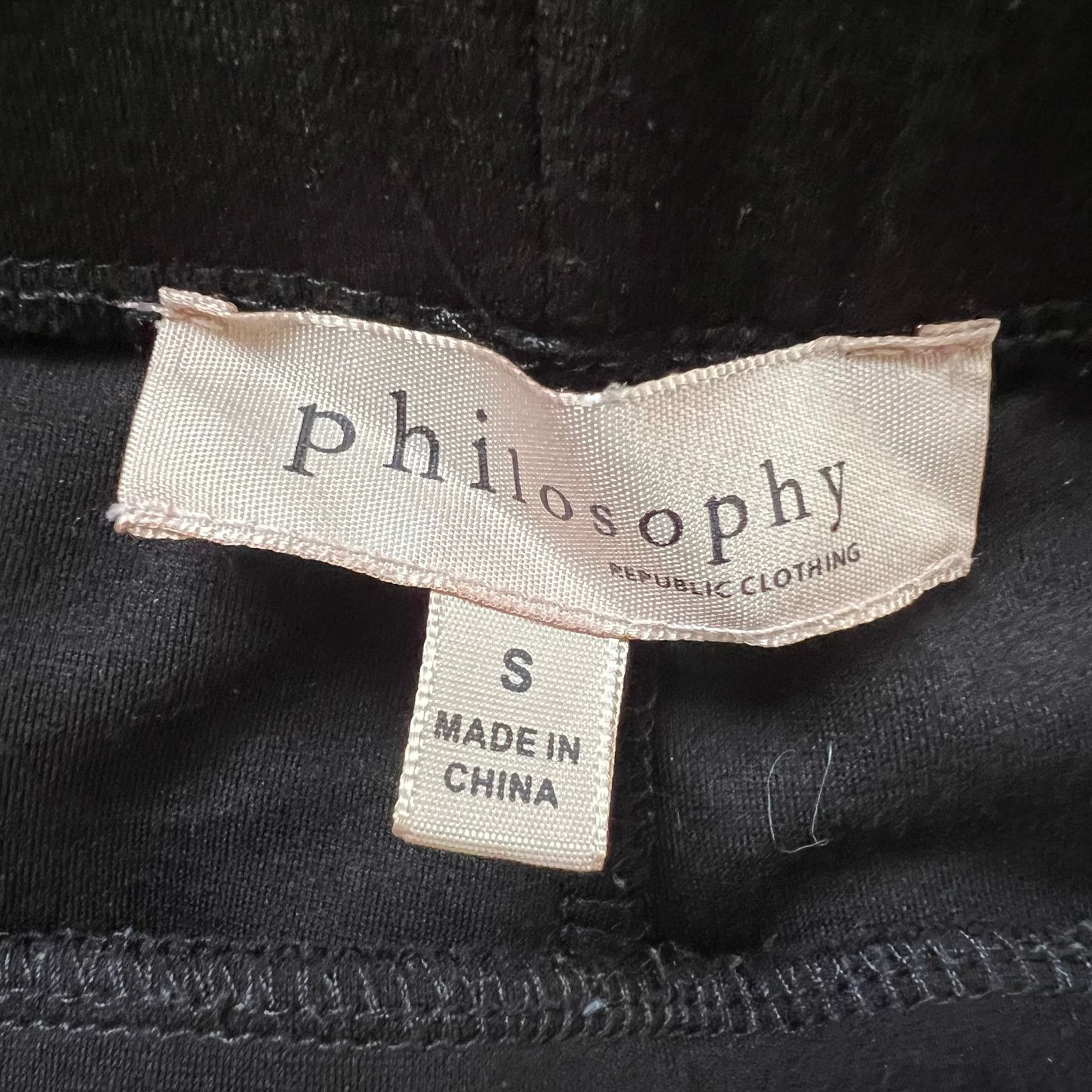 Other Philosophy Republic Clothing Black Leggings, S Size 26" / US 2 / IT 38 - 4 Thumbnail