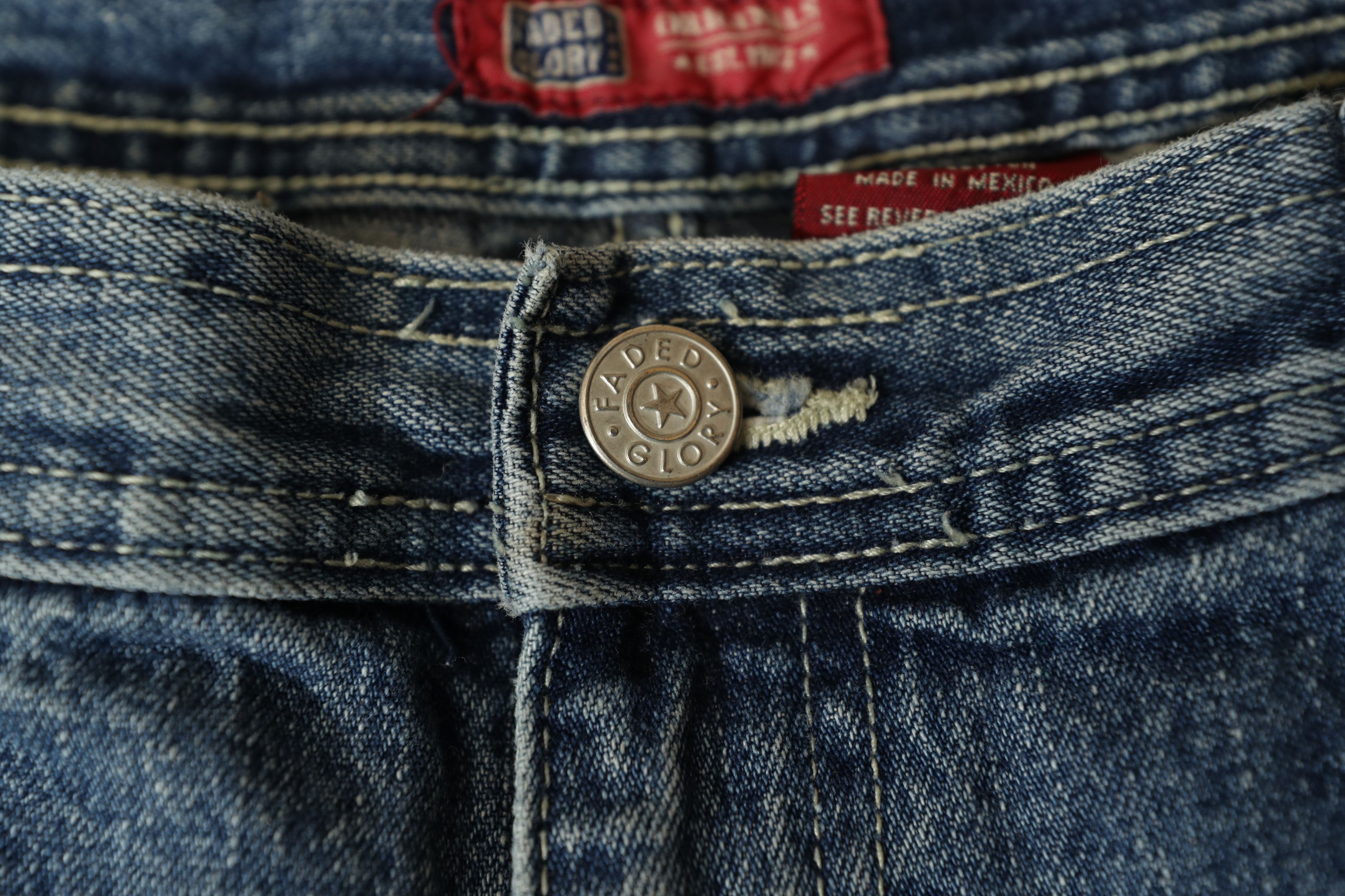 Faded Glory Faded Glory Denim Cargo Pants (30x30) Size US 30 / EU 46 - 5 Thumbnail