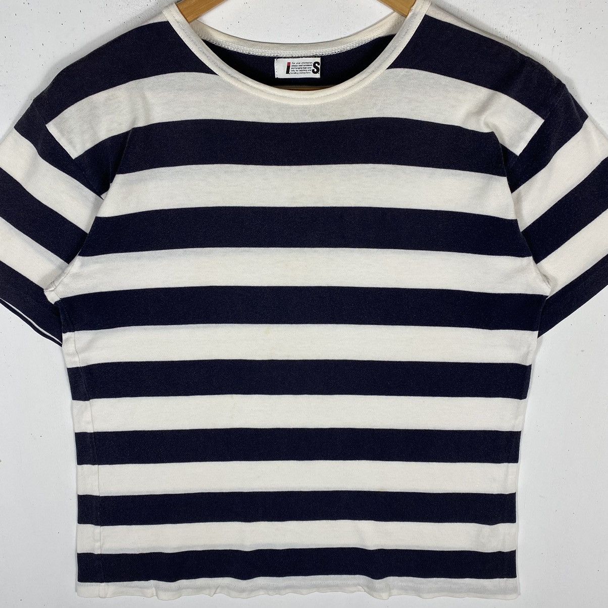 Issey Miyake × Tsumori Chisato × Vintage ISSEY SPORT TSUMORI CHISATO DESIGN STRIPED TEE Size US M / EU 48-50 / 2 - 3 Thumbnail