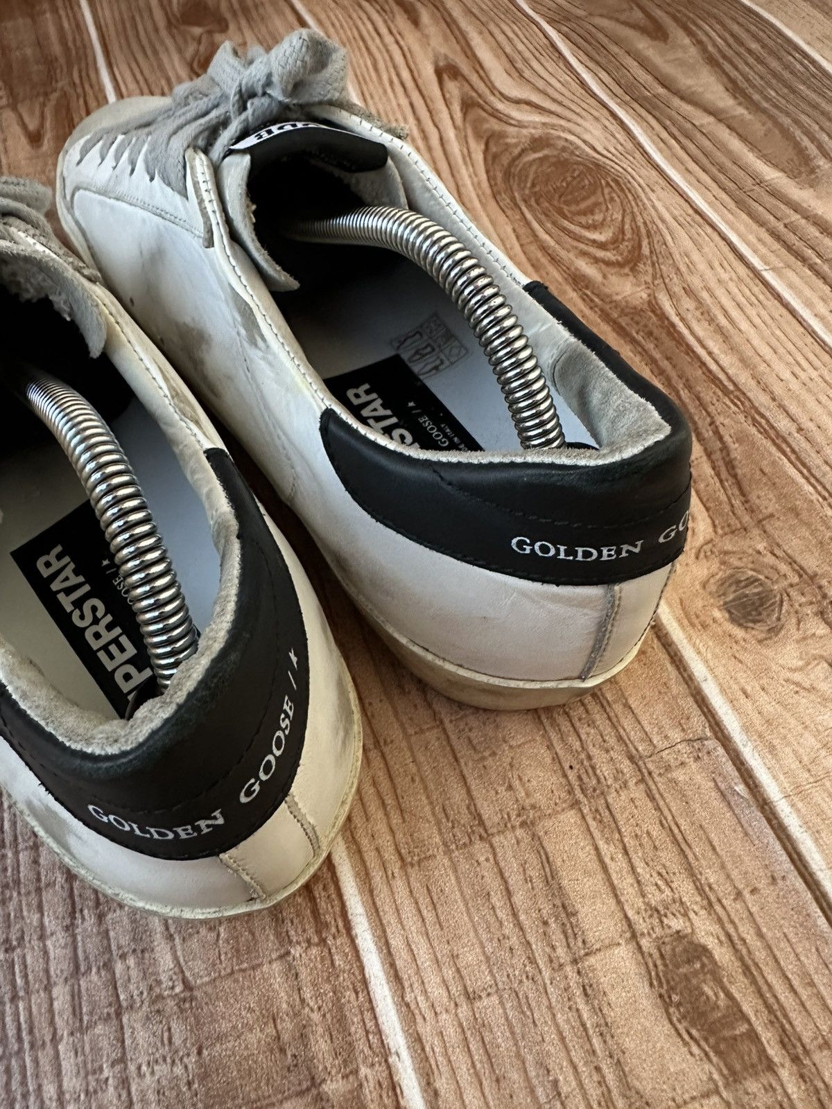 Golden Goose Golden Goose ‘Have a Golden Day’ White Leather/Suede Lowtops Size US 10 / EU 43 - 14 Thumbnail