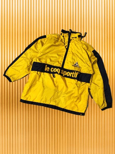 Le Coq Sportif × Vintage Vintage Le Coq Sportif Nylon Zip Jacket Size US M / EU 48-50 / 2 - 1 Thumbnail