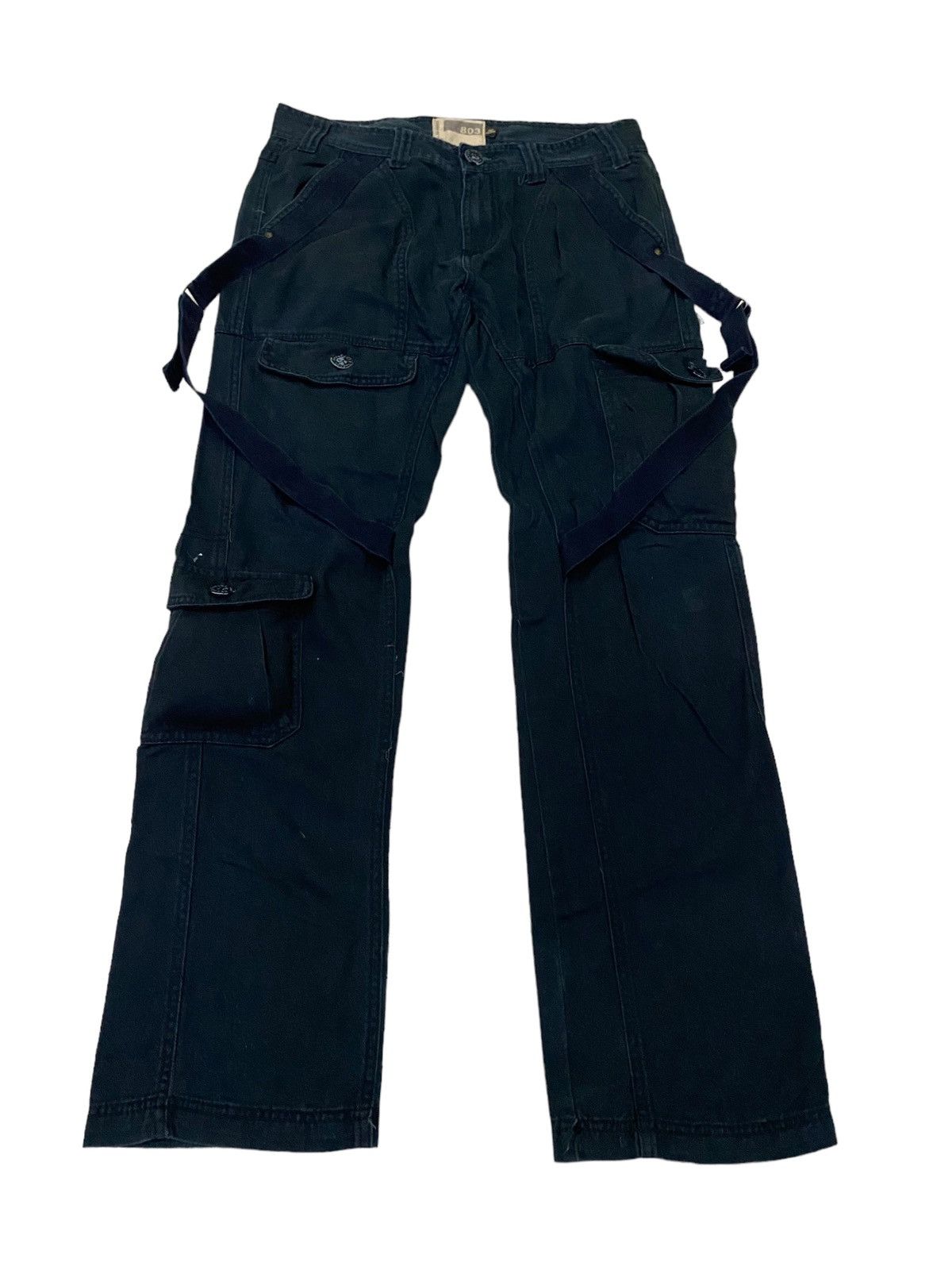 If Six Was Nine × Japanese Brand 💥FinalDrop💥Vintage Japanese Samuel And Kevin Cargo Pant Size US 33 - 1 Thumbnail