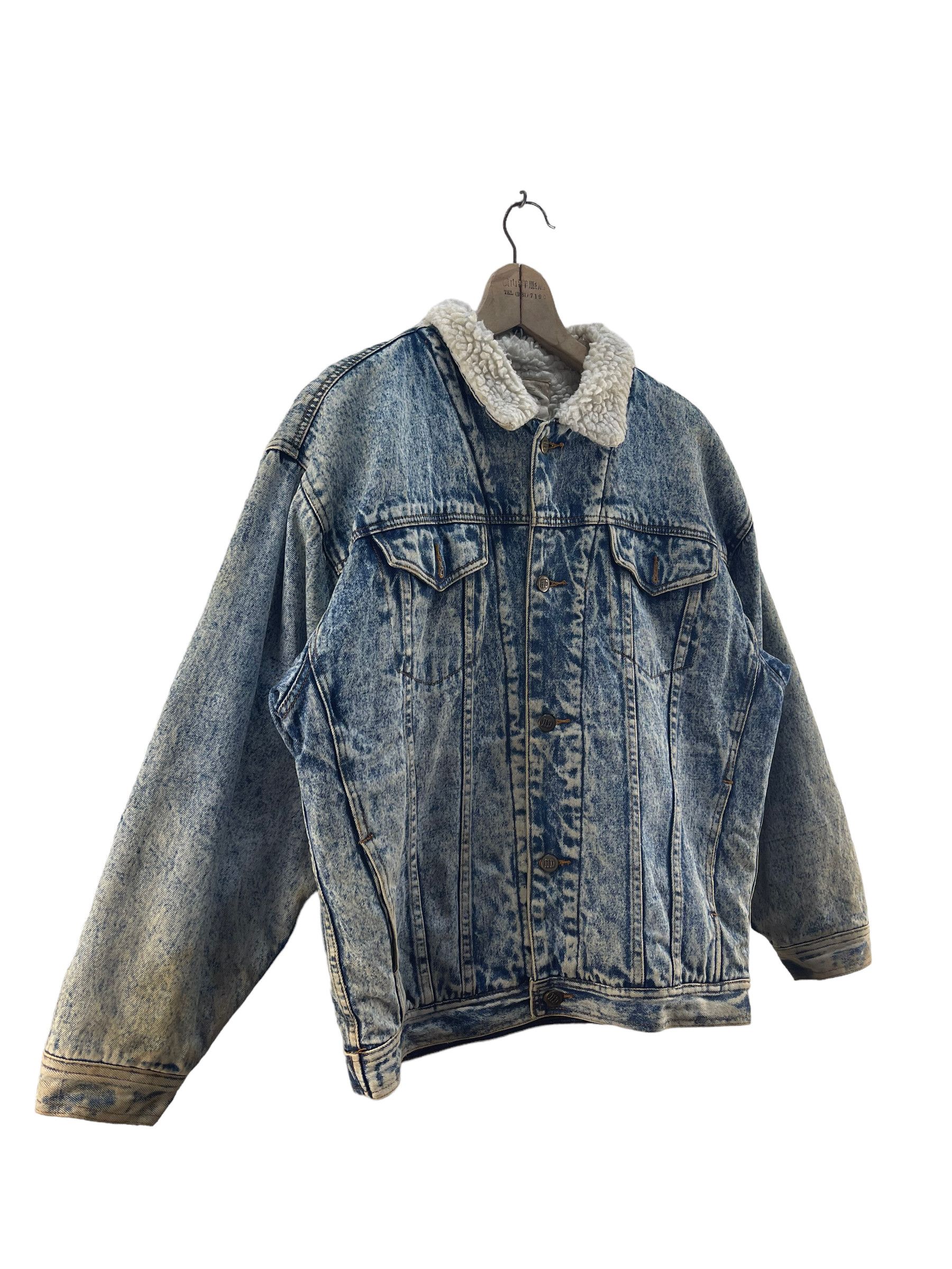 Other Vintage Hacienda Sherpa Denim Jacket Size US L / EU 52-54 / 3 - 3 Thumbnail