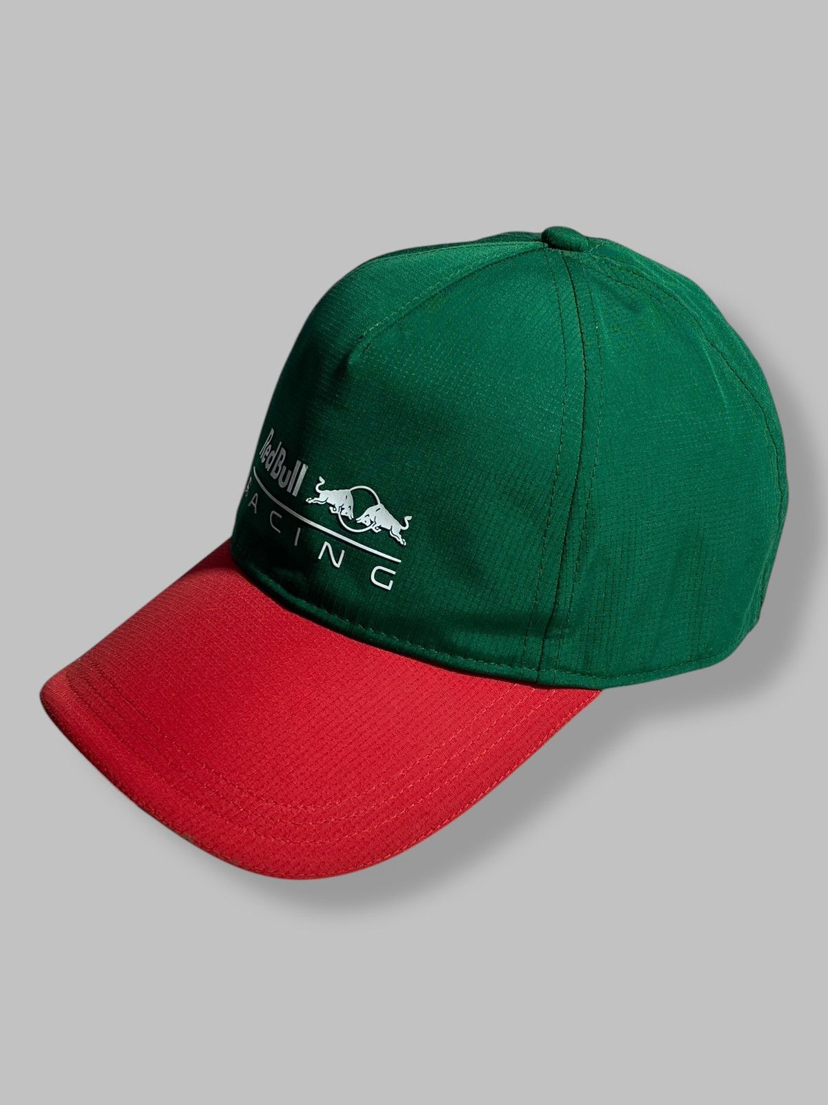 Red Bull Red Bull Racing Cap Hat Y2k Streetwear Style Green Red Size ONE SIZE - 5 Thumbnail