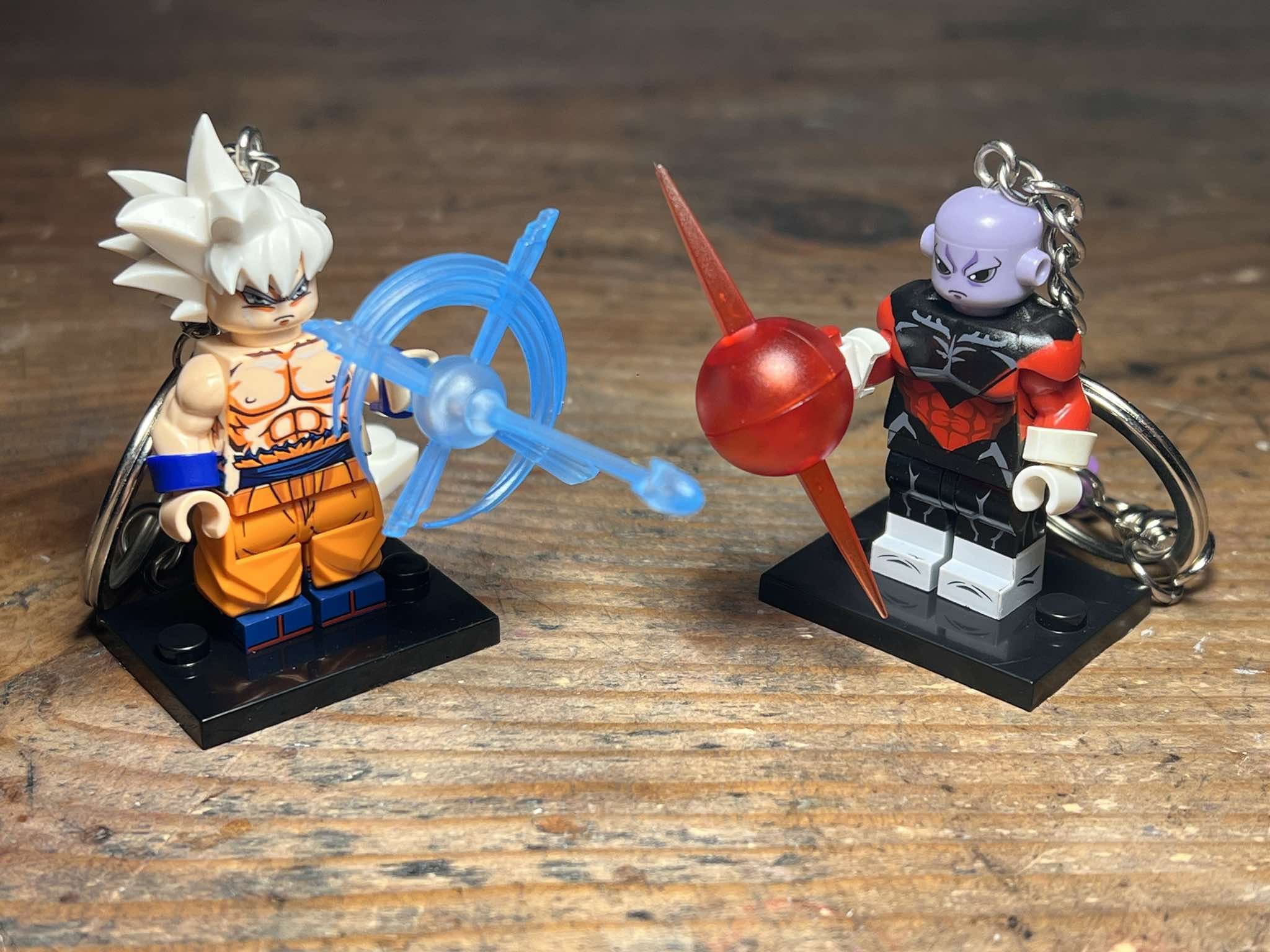 Other Dragon Ball Z Goku Jiren anime minifigure keychain Size ONE SIZE - 3 Thumbnail