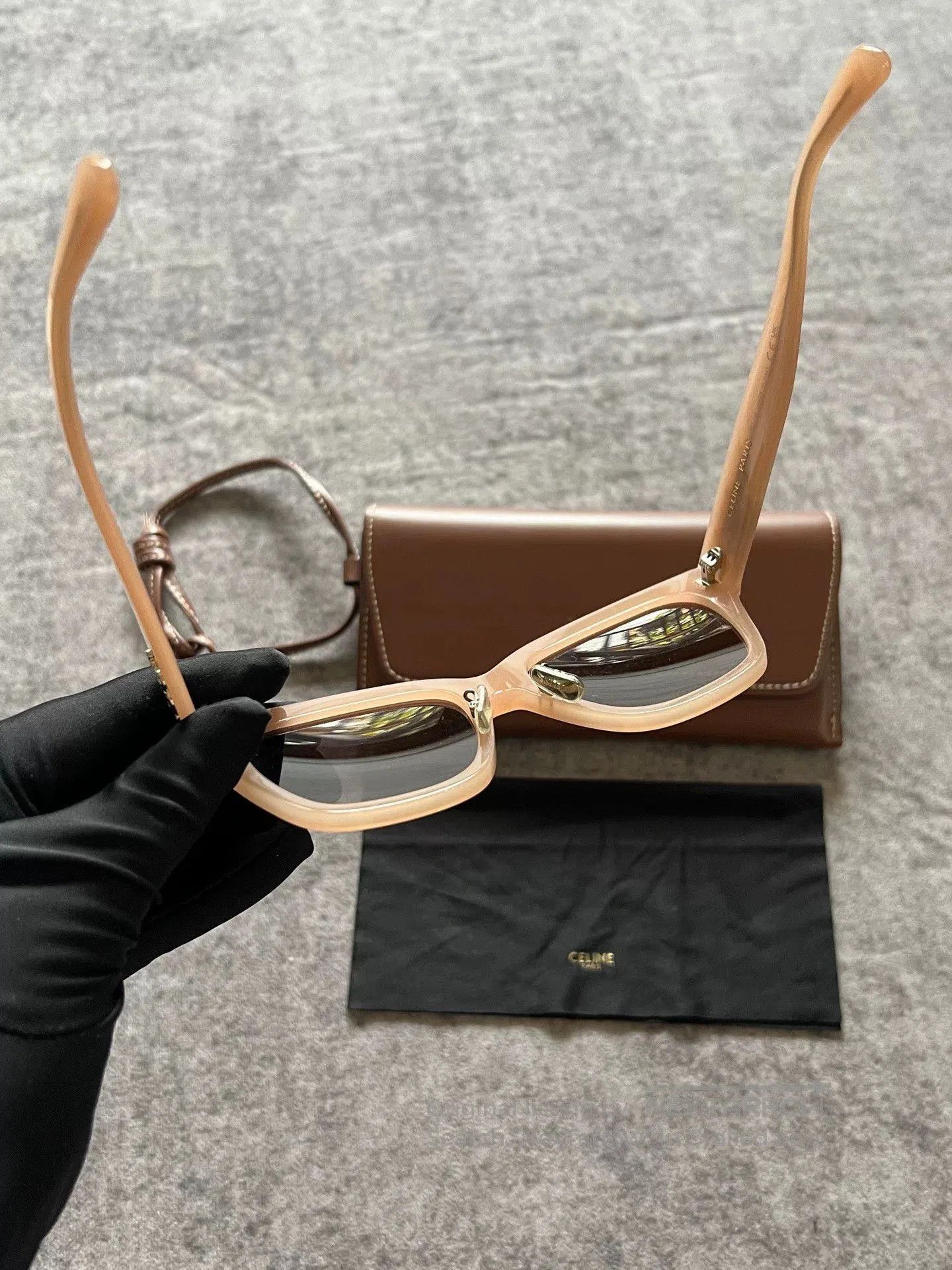 Celine Celine Triomphe Sunglasses. Size ONE SIZE - 7 Thumbnail