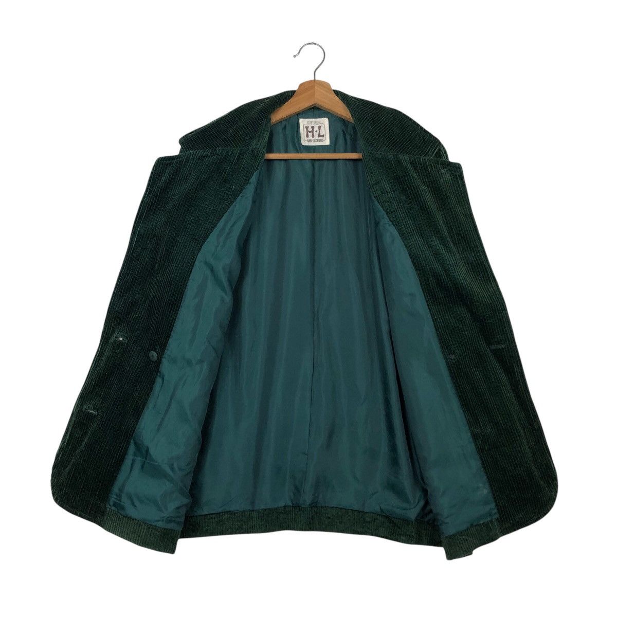 Japanese Brand 📌Corduroy Chore Jacket Henri Lucchapuis Issey Miyake Size US M / EU 48-50 / 2 - 14 Thumbnail