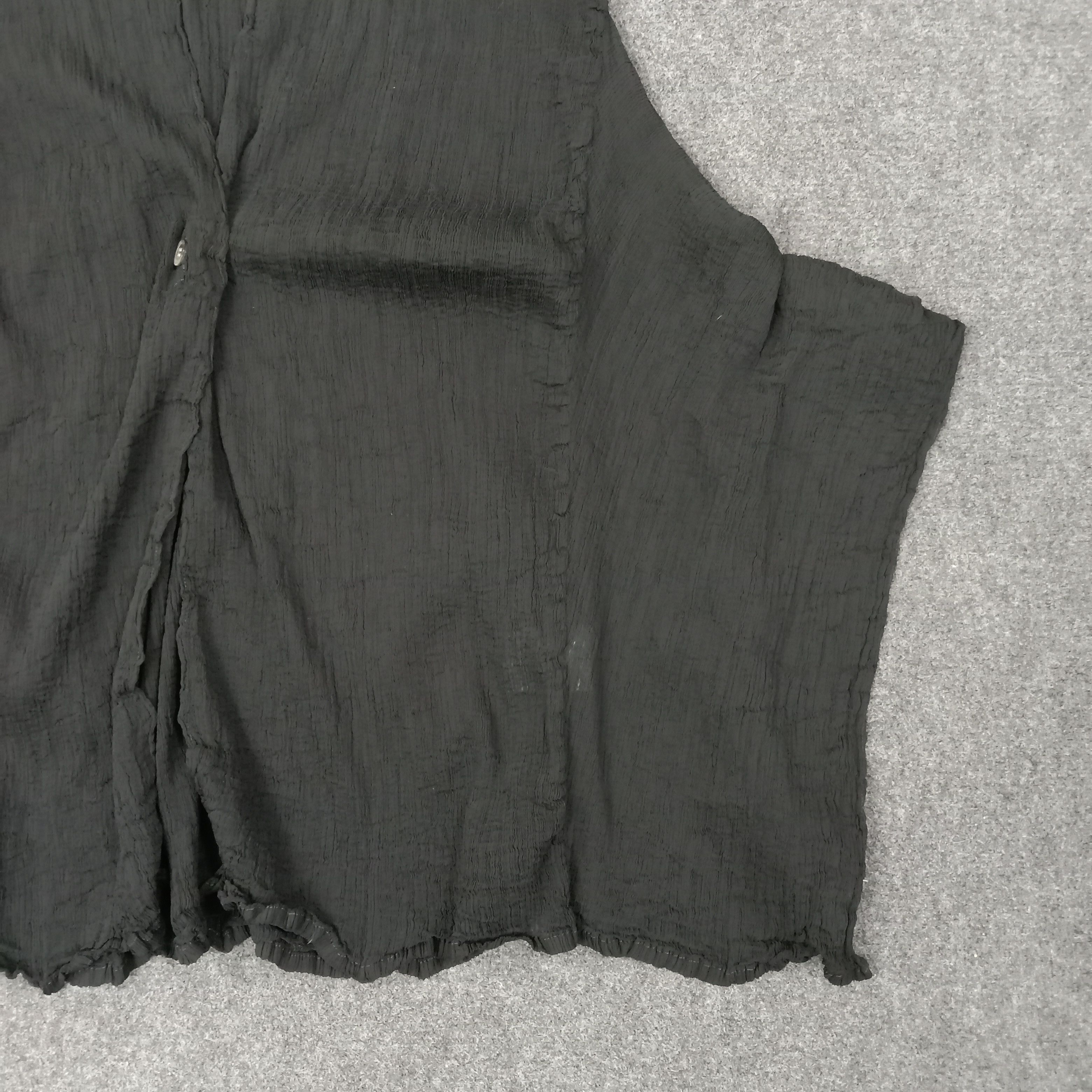 Issey Miyake Me by Issey Miyake Designer Button Up Shirt C249N4 Size 3XL / US 20-22 - 2 Thumbnail