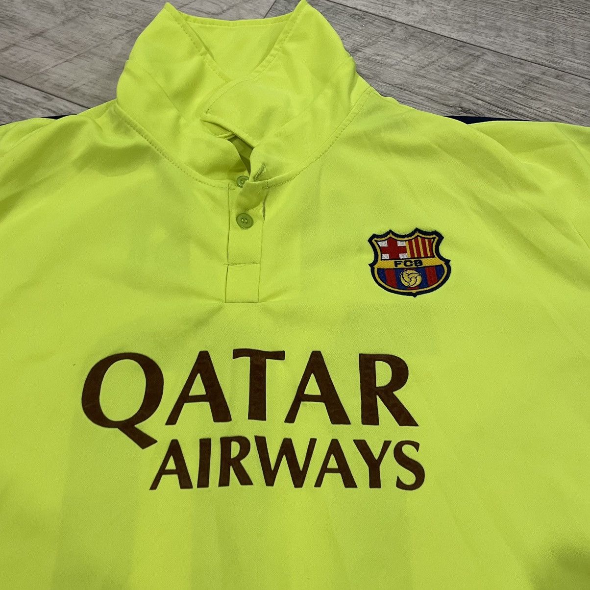 Band Tees Barca Barcelona QATAR MESSI 10 unicef jersey tee shirt Size US M / EU 48-50 / 2 - 3 Thumbnail