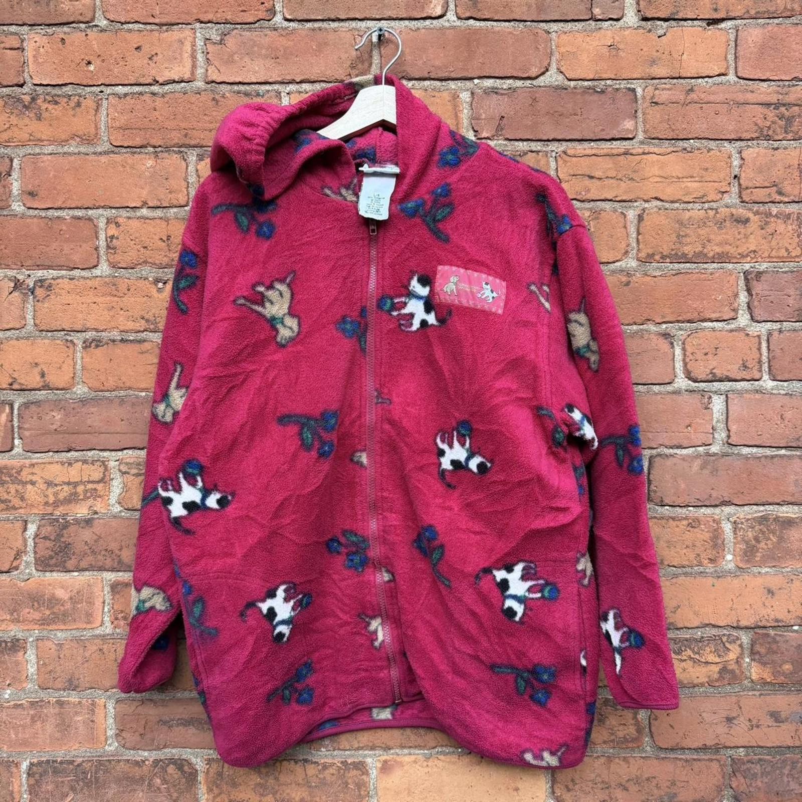 Other Vintage northern reflections dogs and cats fleece hoodie M Size US M / EU 48-50 / 2 - 3 Thumbnail