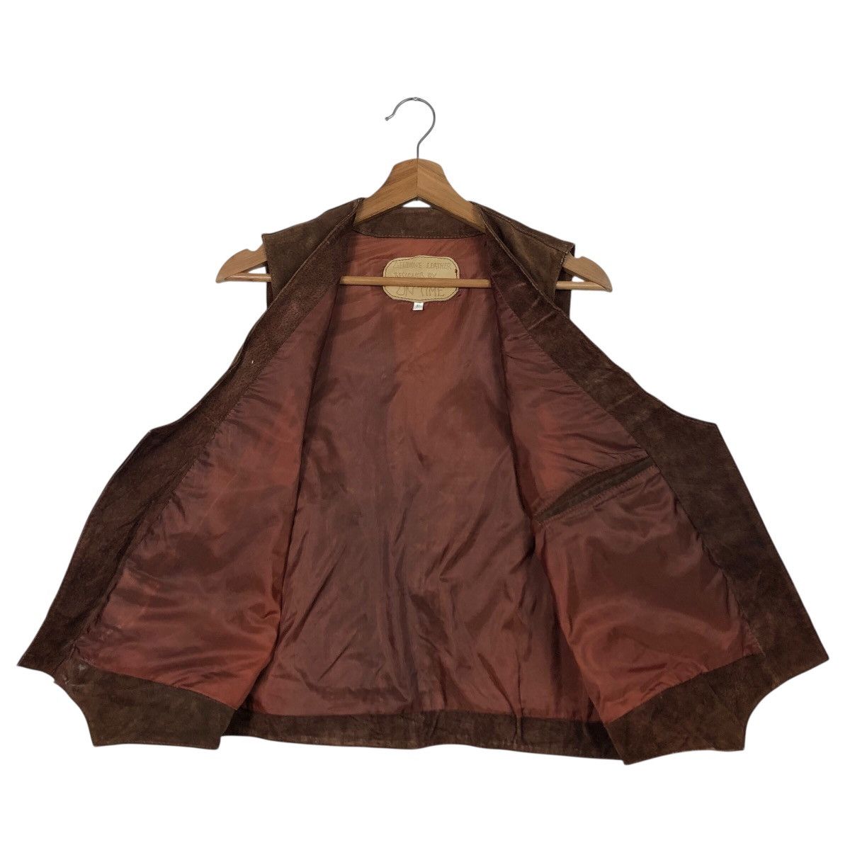 Japanese Brand Vintage Genuine Leather Vest Chimayo Design Toyo Enterprise Size US M / EU 48-50 / 2 - 14 Thumbnail