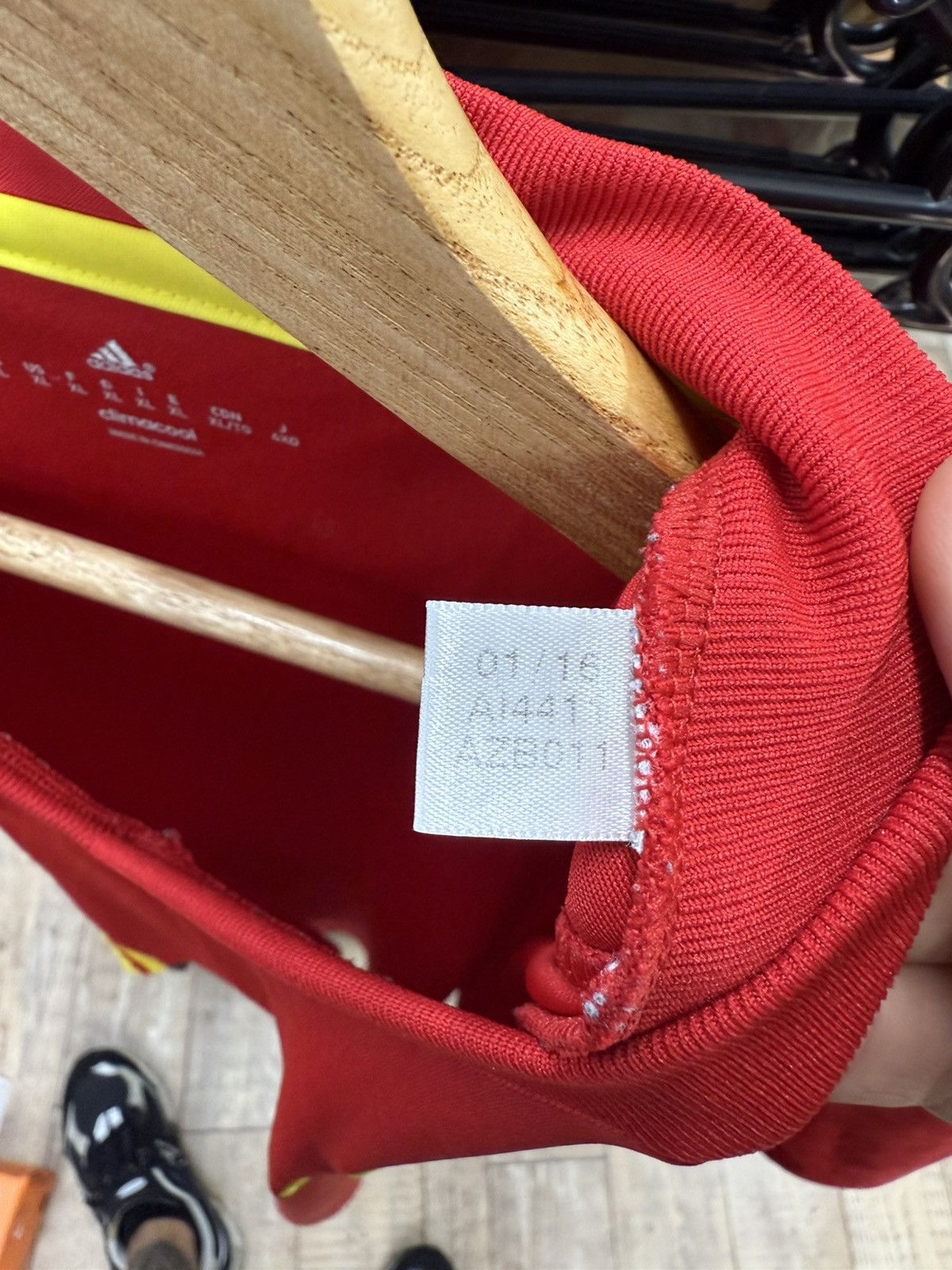 Adidas 🇪🇸VINTAGE Adidas Spain soccer jersey 2016 Size US XL / EU 56 / 4 - 7 Thumbnail