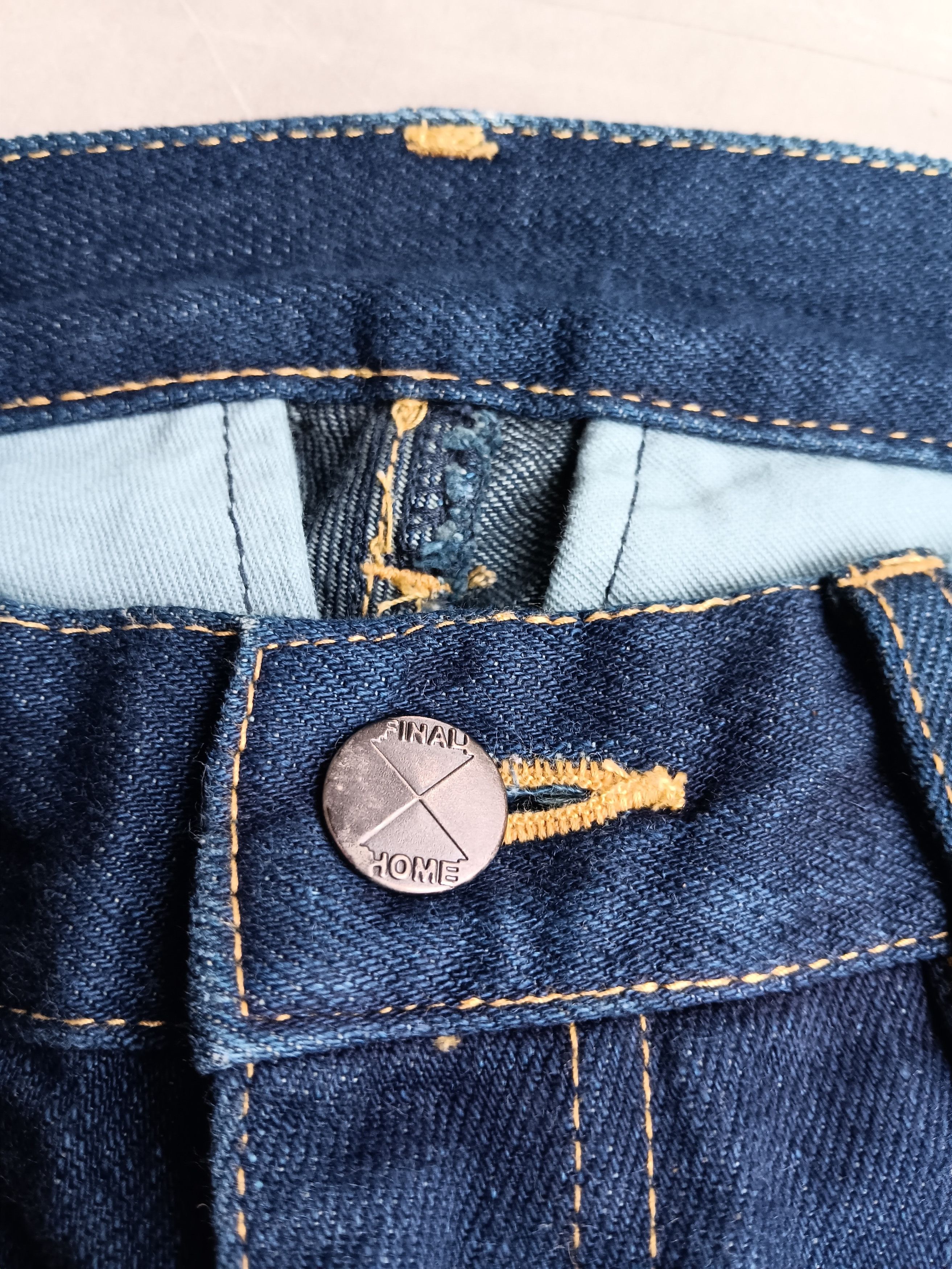 Final Home final home double pocket zipper denim pants Size US 32 / EU 48 - 8 Thumbnail