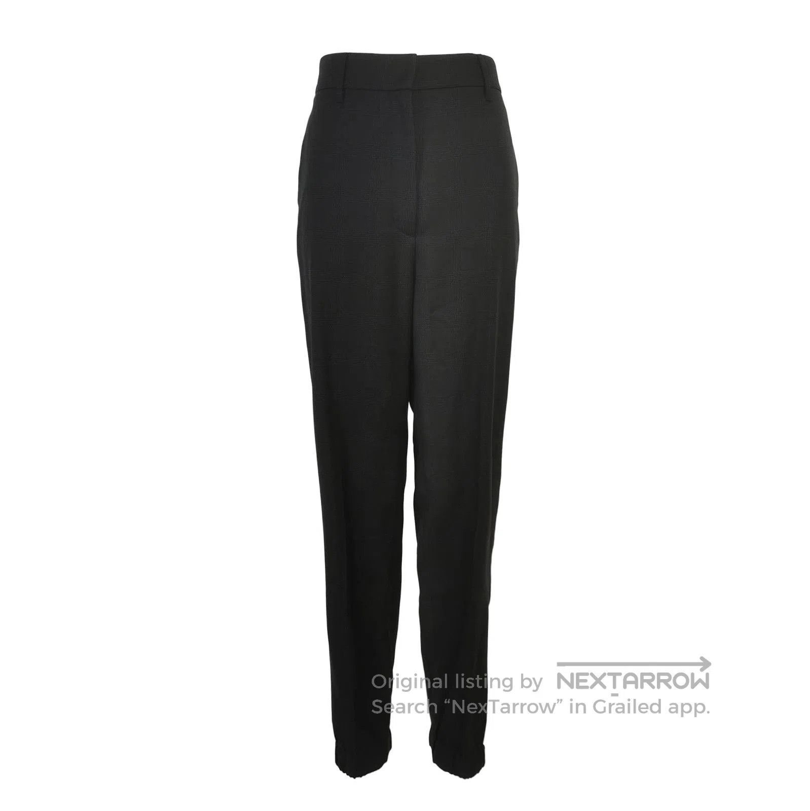 Prada Prada Wool Silk Blend Plaid Trousers Size 4. Size 39" - 1 Thumbnail